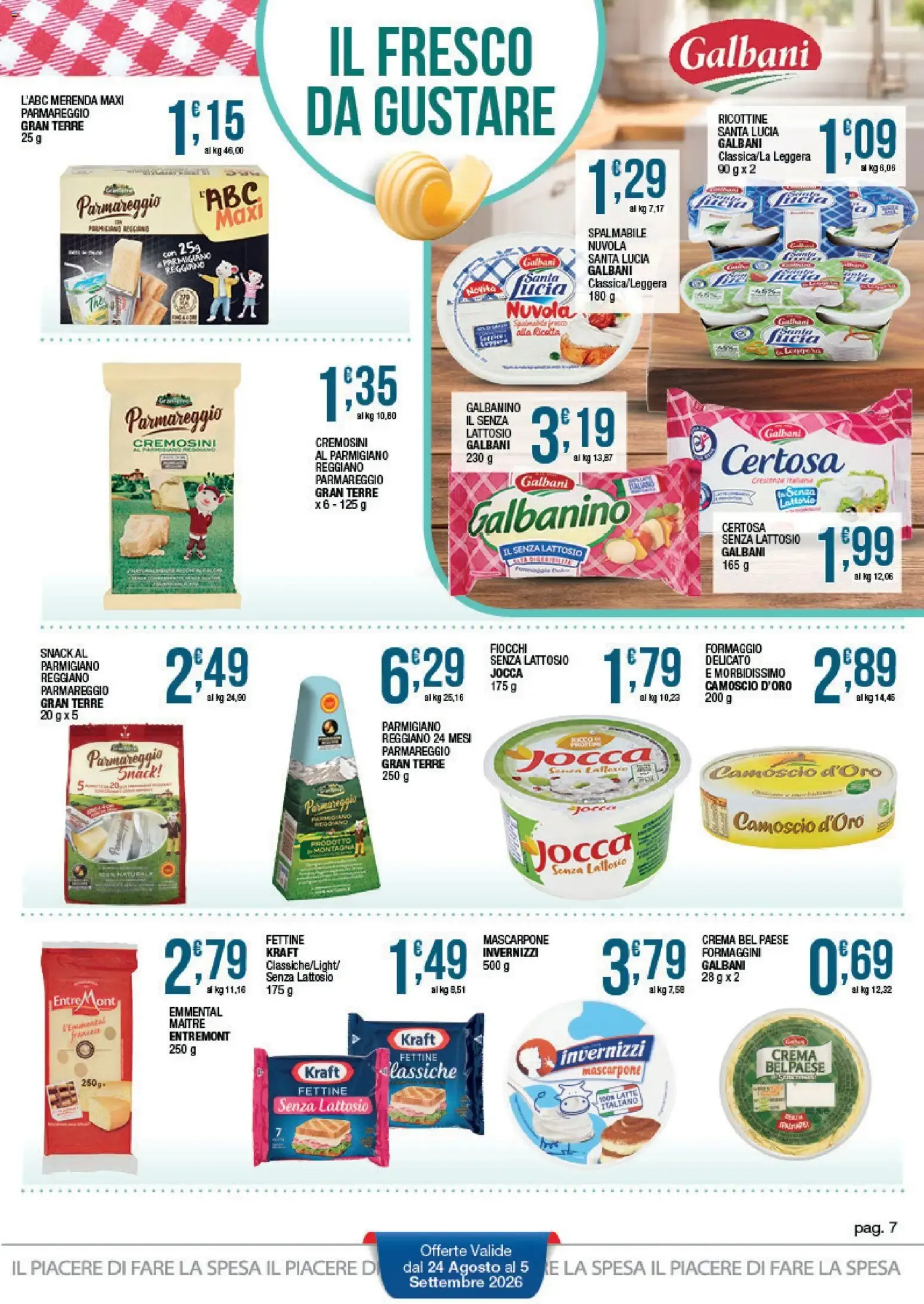 Sidis volantino dal 24/08/2026 - online Offerte da 24 agosto a 5 settembre di 2026 - Pagina del volantino 7