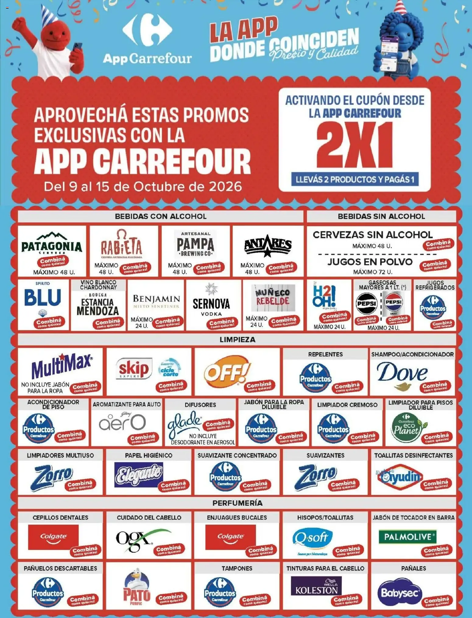 Ofertas de Carrefour Ofertas || del 09/10/2026 - 15/10/2026 || Promociones 9 de octubre al 15 de octubre 2026 - Página 44 del catálogo