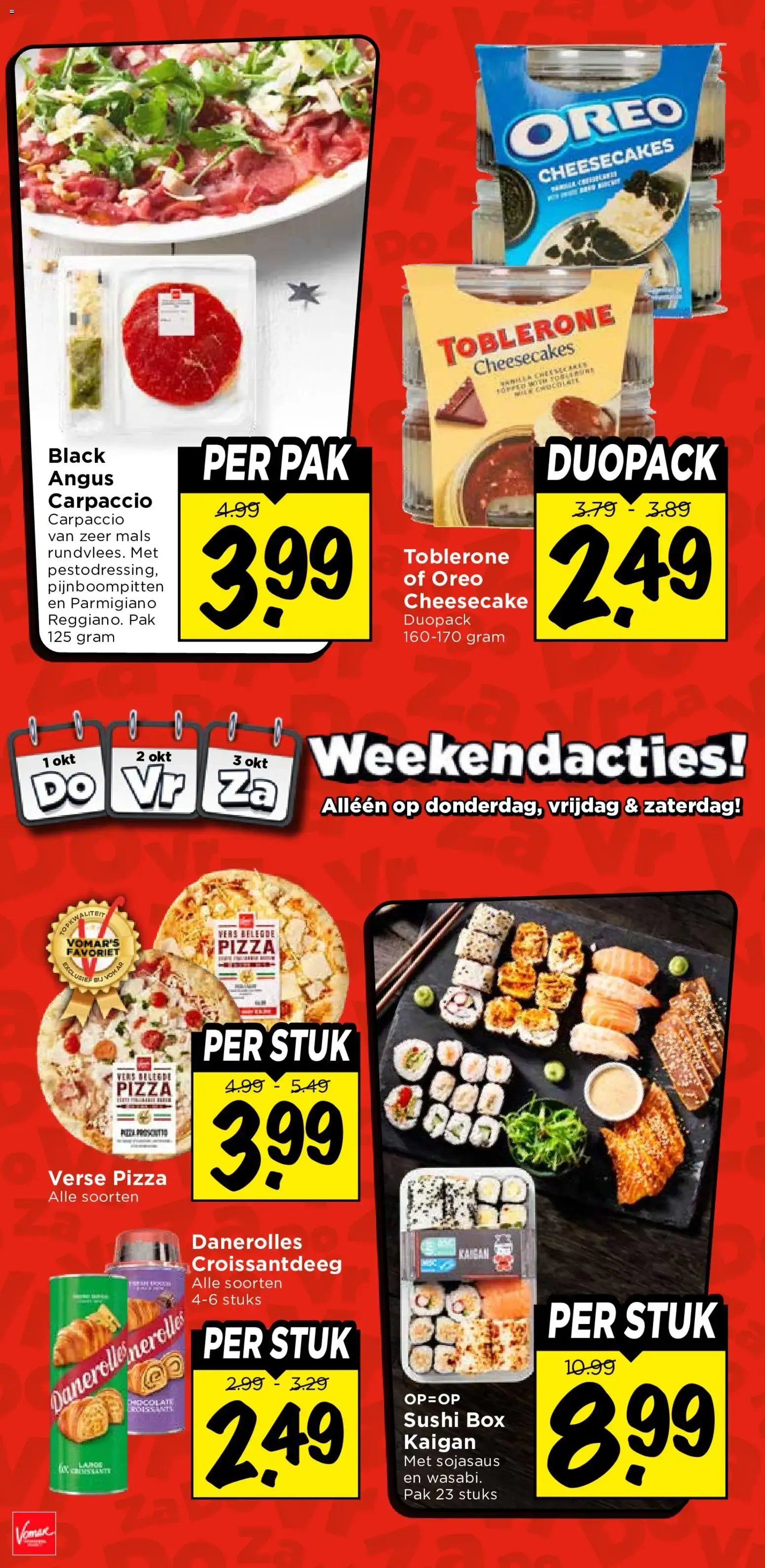 Vomar Actie! De beste acties van Nederland! van 3 oktober tot 9 oktober 2026 - Folder pagina 4