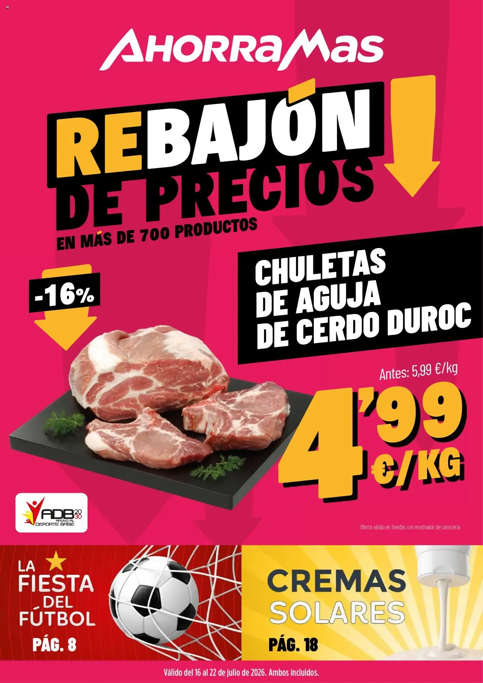 AhorraMas folleto del 16/07/2026 > Catálogo