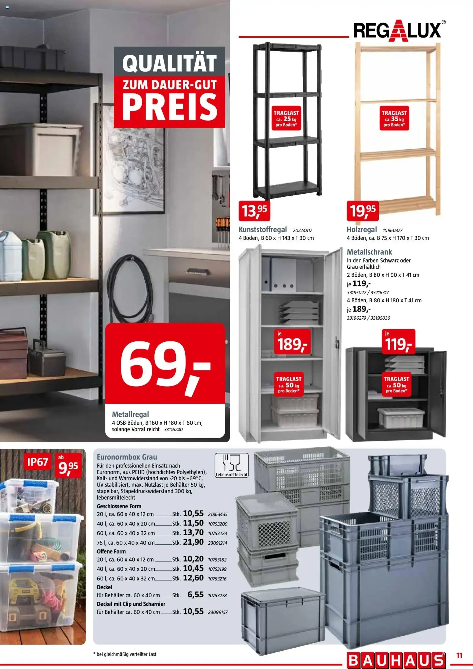 Bauhaus Prospekt (ab 29.08.2026) zum Blättern von 29. August bis 12. September 2026 - Prospekt seite 11