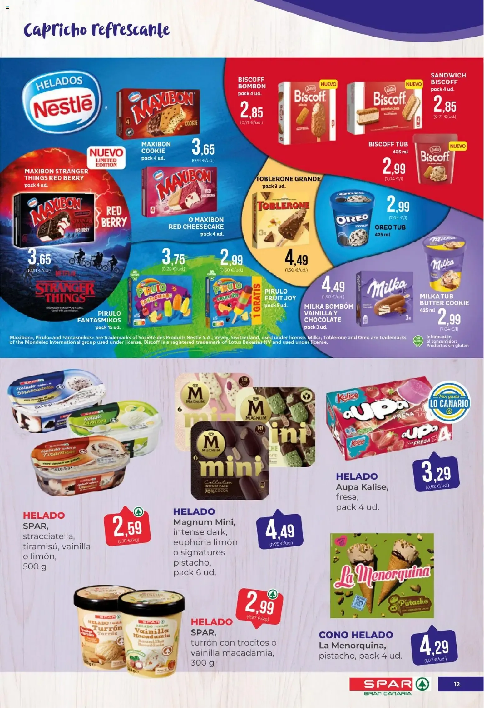 Catálogo de Spar Gran Canaria - 40 Años Cerca de ti 26 de junio al 9 de julio 2026 - Página 12