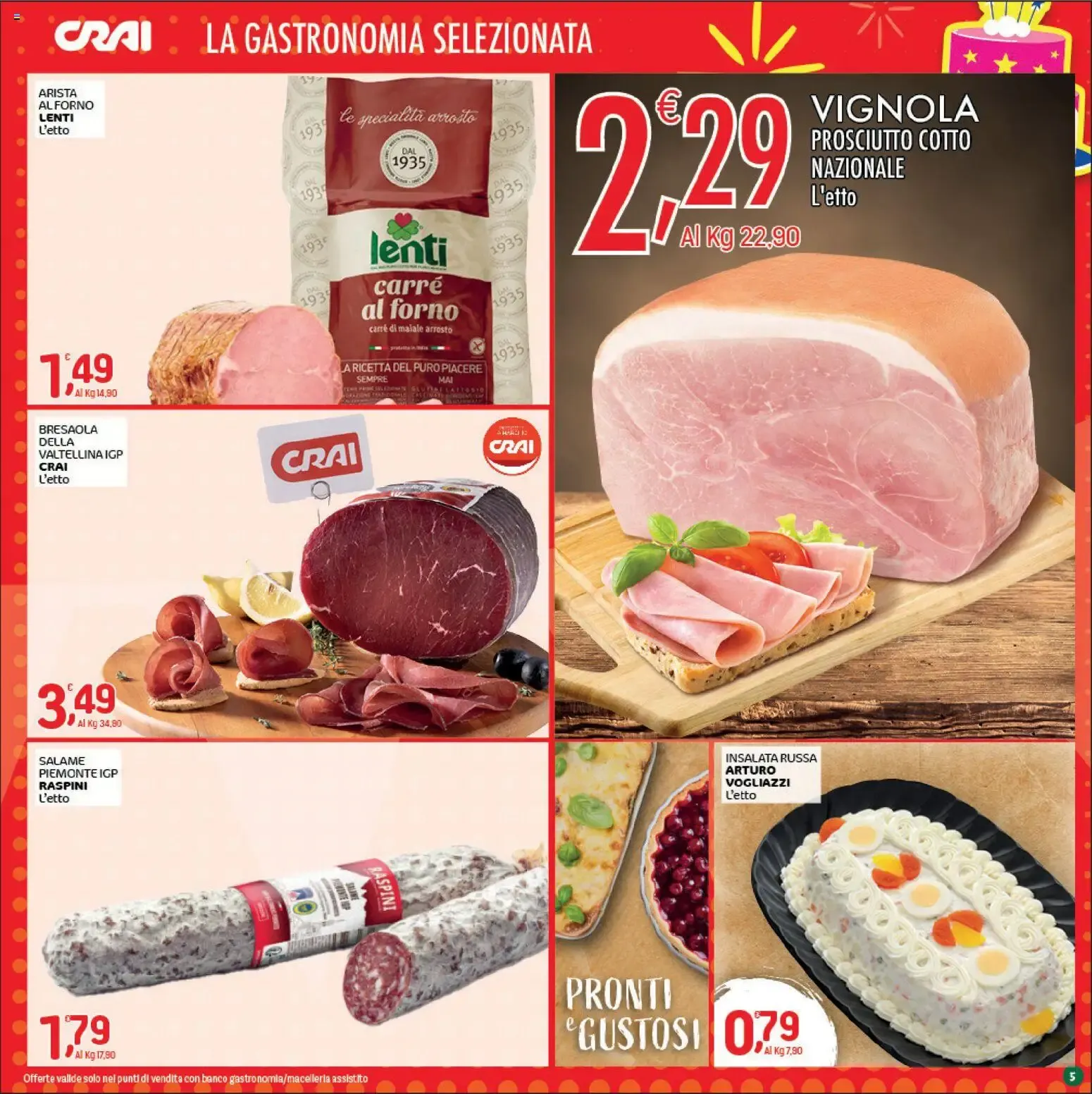 CRAI Sottocosto in Festa - Grande Anniversario da 29 ottobre a 7 novembre di 2026 - Pagina del volantino 5