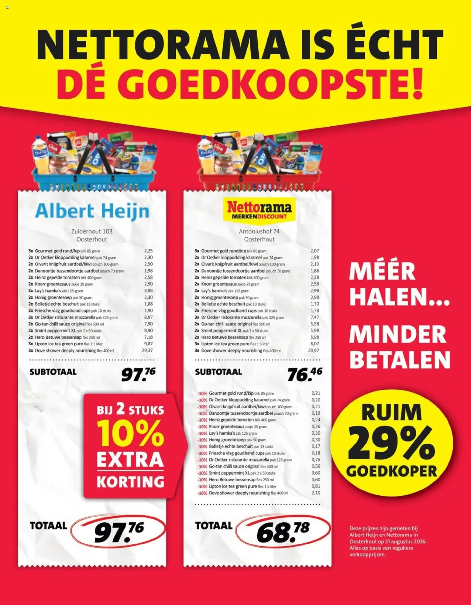 Nettorama Merkendiscount van 14 september tot 20 september 2026 - Folder pagina 32