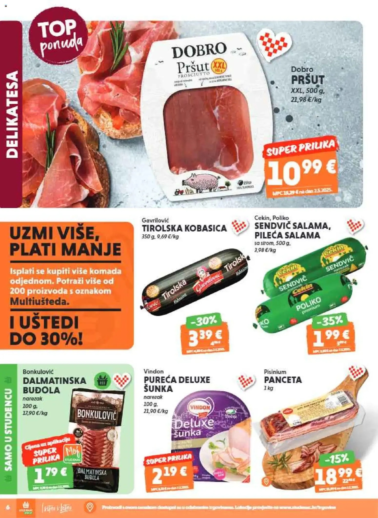 Katalog Studenac Katalog novi od 15.07.2026 na listanje > letak digitalni od 15. srpnja do 28. srpnja 2026. - Pregled Stranica 6