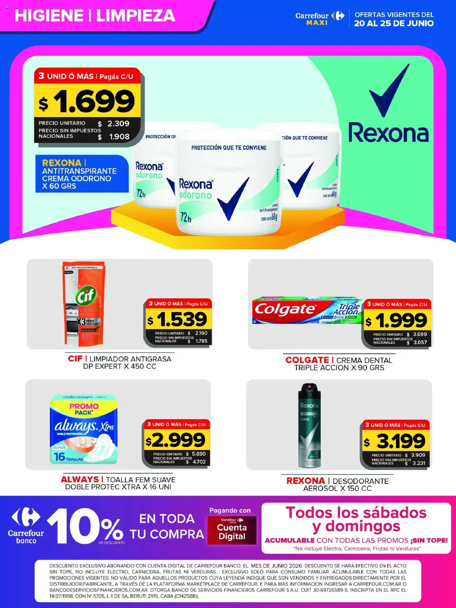 Ofertas de Carrefour Maxi catálogo del 20/06/2026 - 25/06/2026 20 de junio al 25 de junio 2026 - Página 3 del catálogo