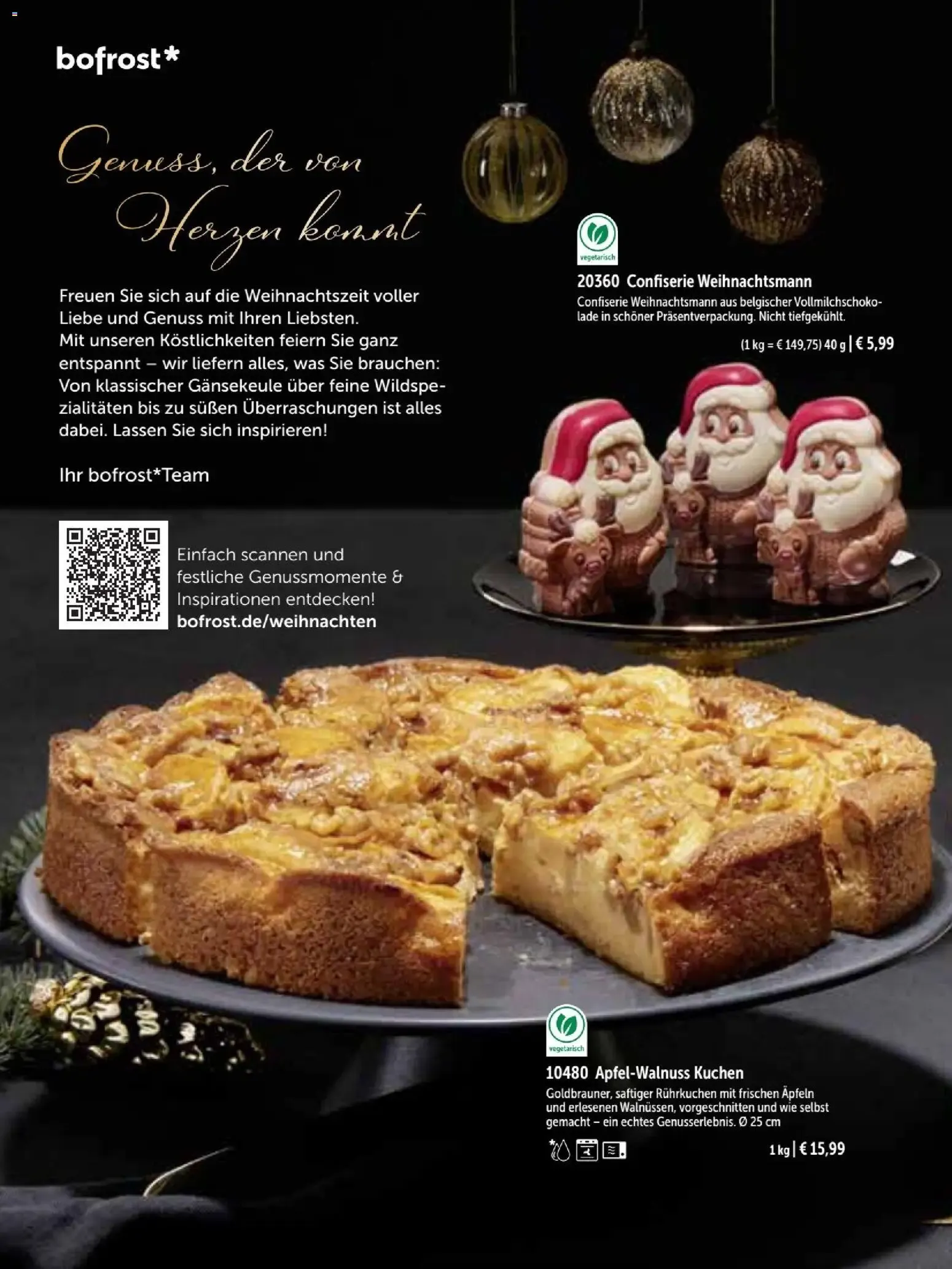 Bofrost Weihnachten von 26. Oktober bis 23. Dezember 2026 - Prospekt seite 2