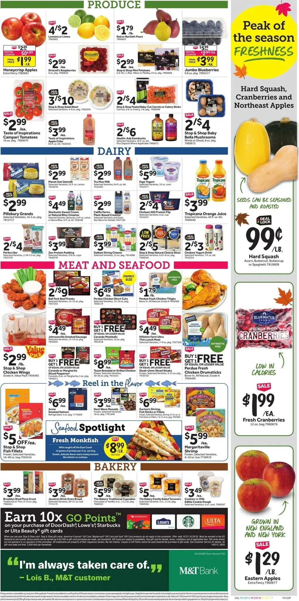 Weekly promotion Current Stop and Shop leaflet valid from Friday 10/23/2026 to Thursday 10/29/2026 spanning from October 23 to October 29 2026 - Page 12 for Catalogue 365