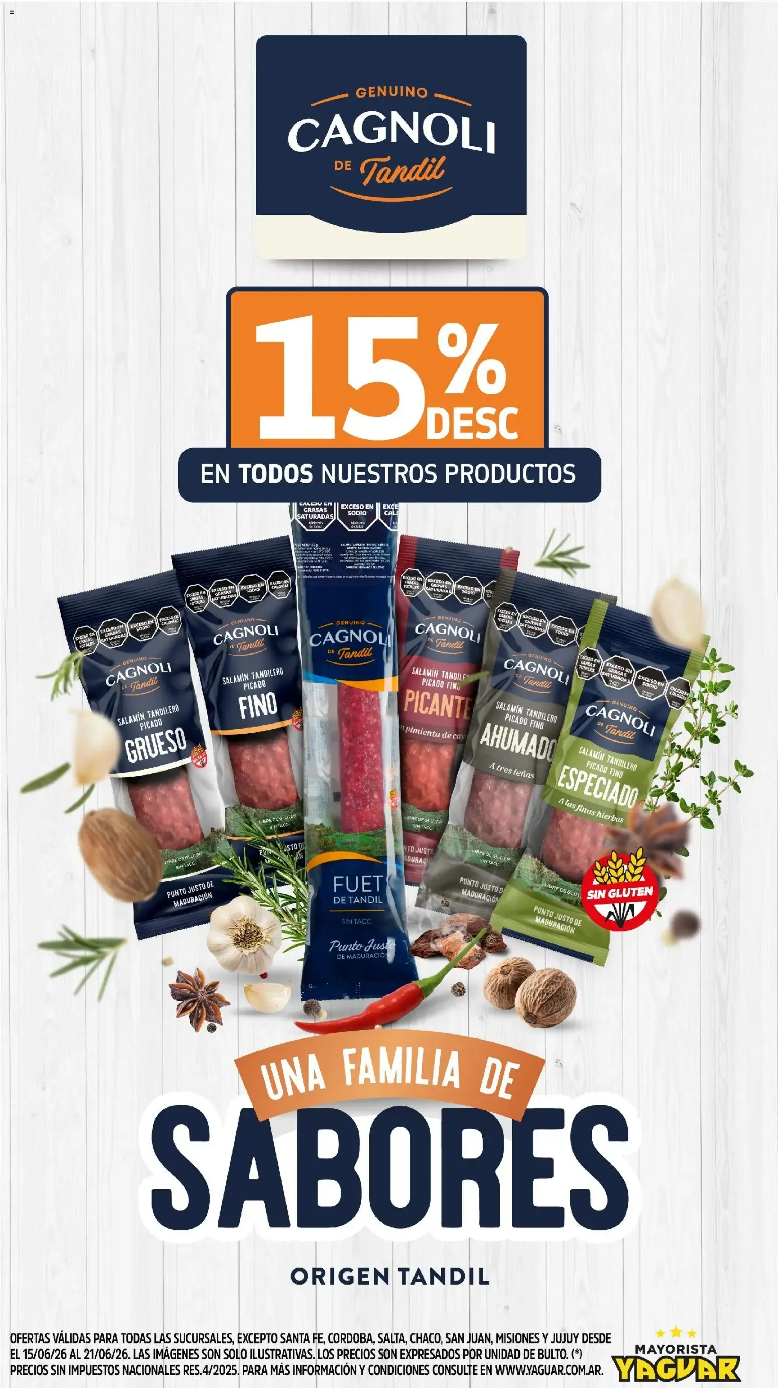 Ofertas de Yaguar: Comprá como en el super a precios mayoristas - Aliados de tu bolsillo 15 de junio al 21 de junio 2026 - Página 5 del catálogo