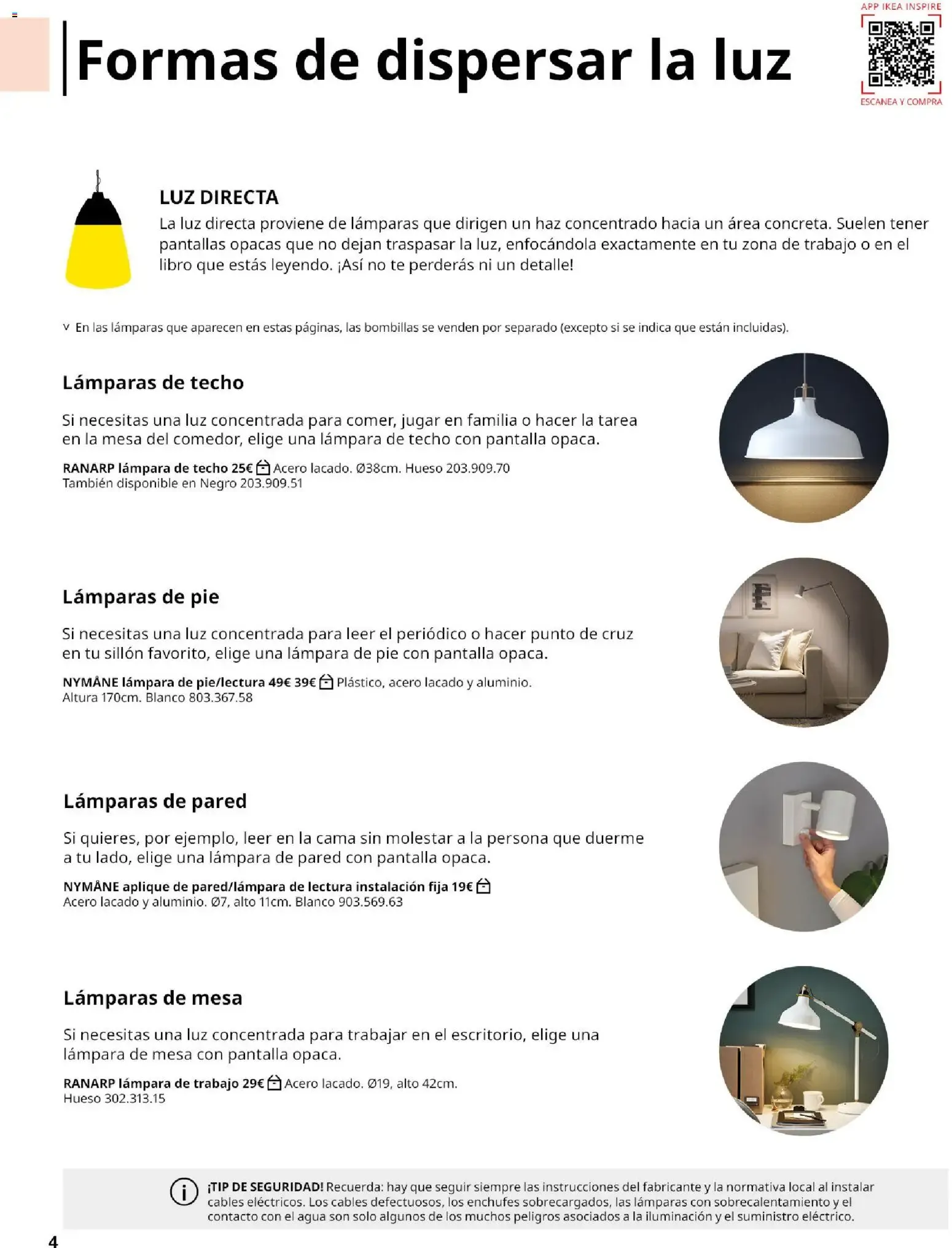 Catálogo de IKEA - Guía de Compra Iluminación y Sonido para tu Hogar 29 de septiembre al 31 de enero 2027 - Página 4