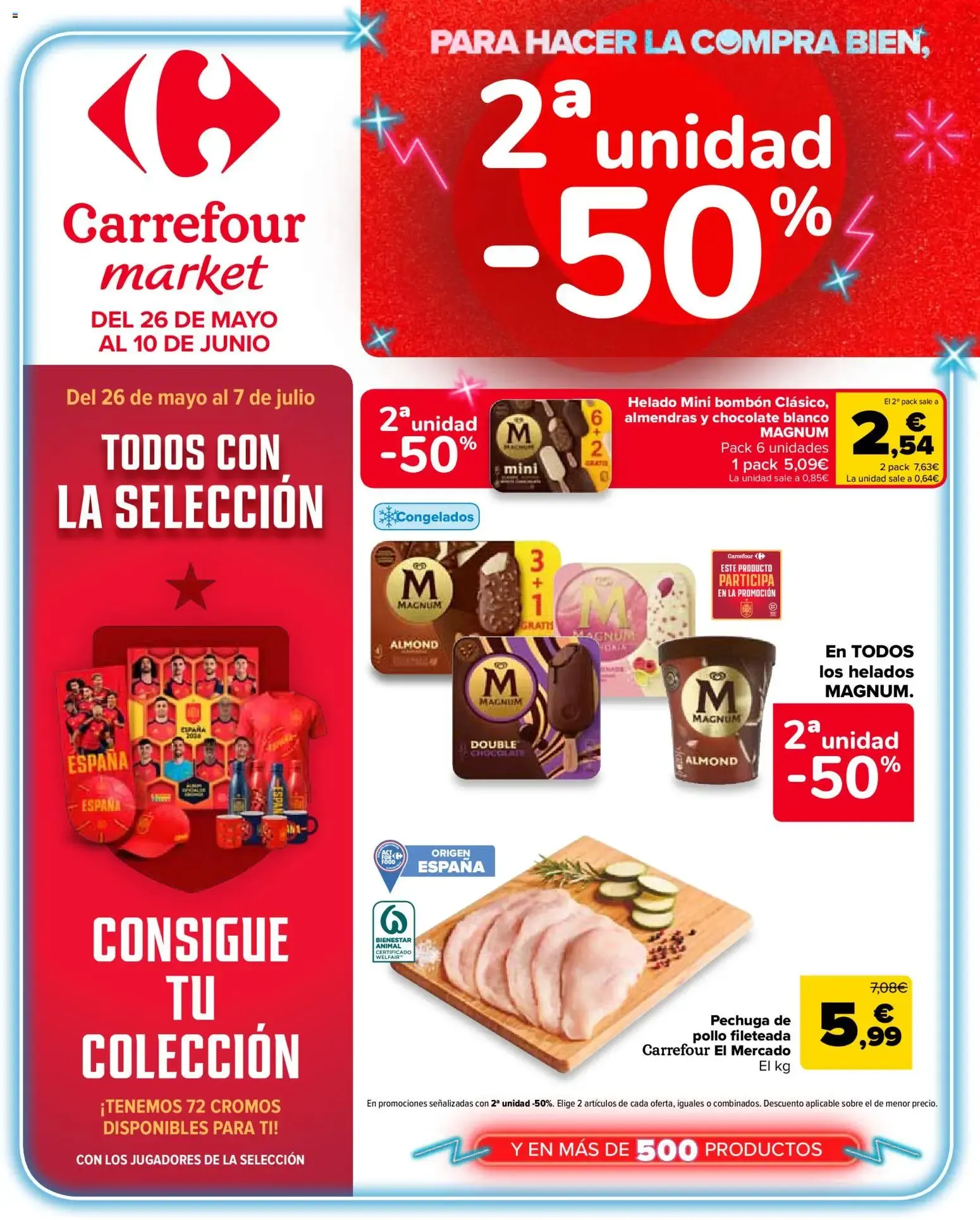Catálogo de Carrefour Market folleto 26/05/2026 - 10/06/2026 26 de mayo al 10 de junio 2026 - Página 1