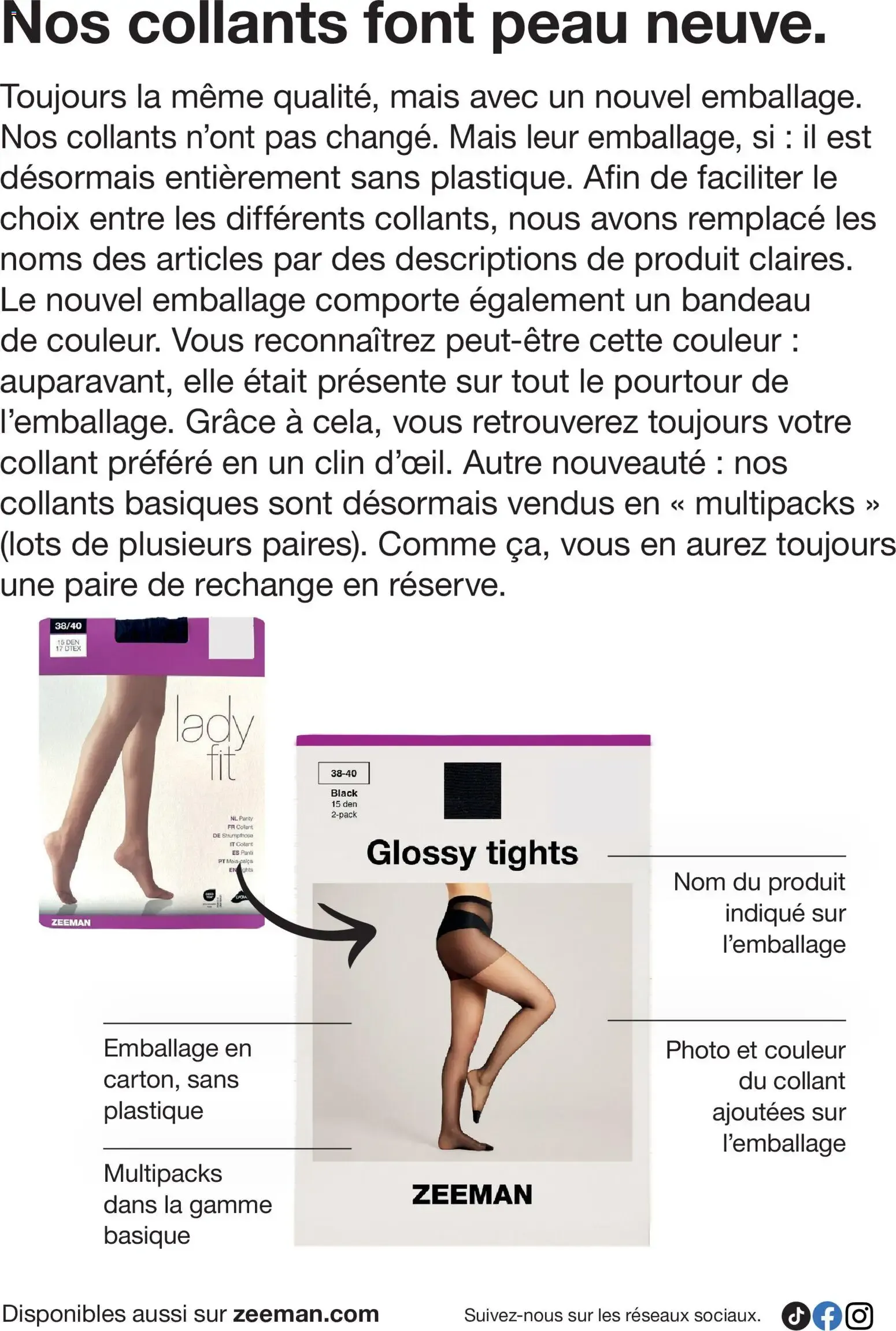 Cette semaine : des tenues d'automne aux sous-vêtements. du 12 septembre au 25 septembre 2026 - Catalogue page 8