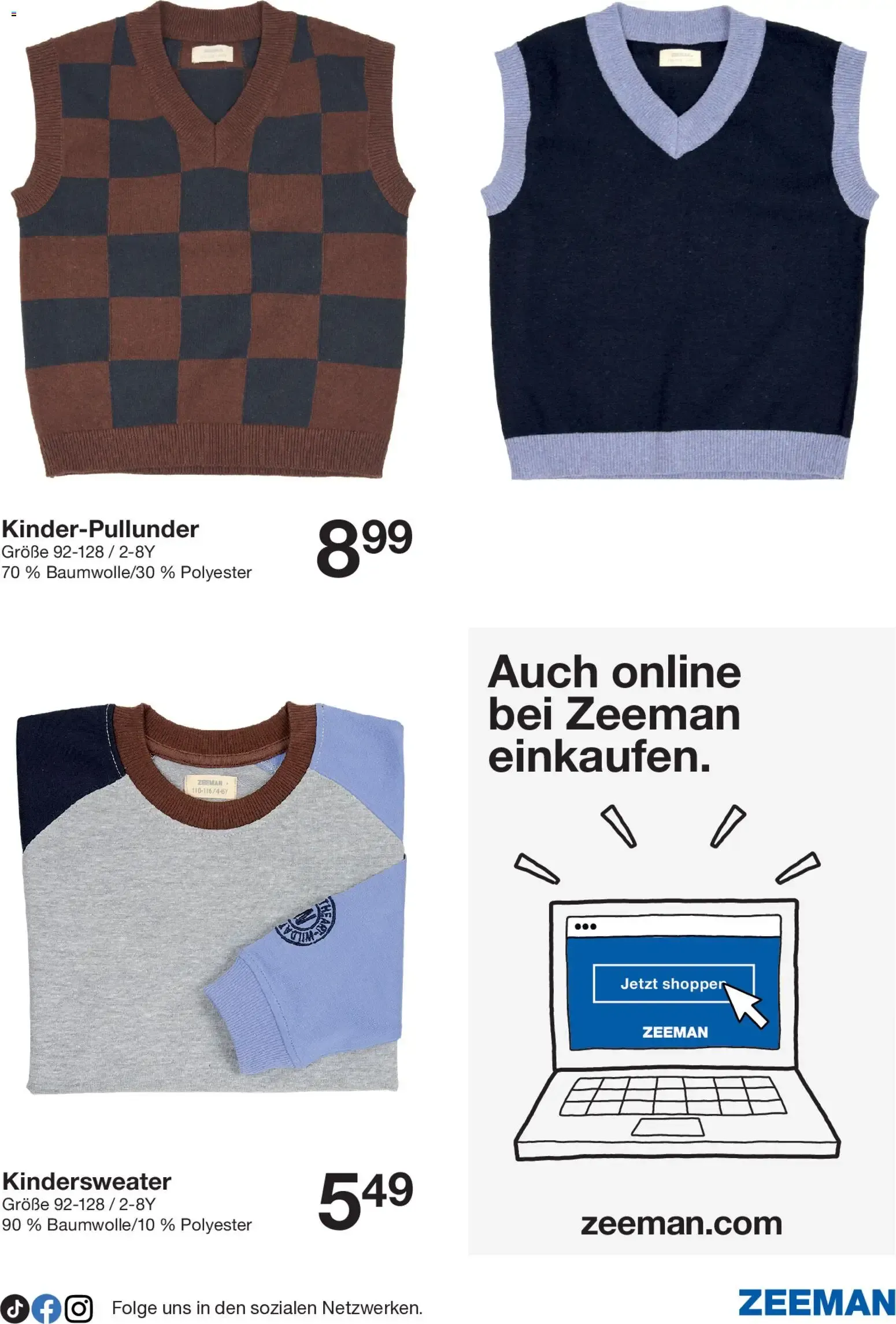 Diese Woche: neue Outfits für Baby und Kind. von 18. Juli bis 24. Juli 2026 - Prospekt seite 11