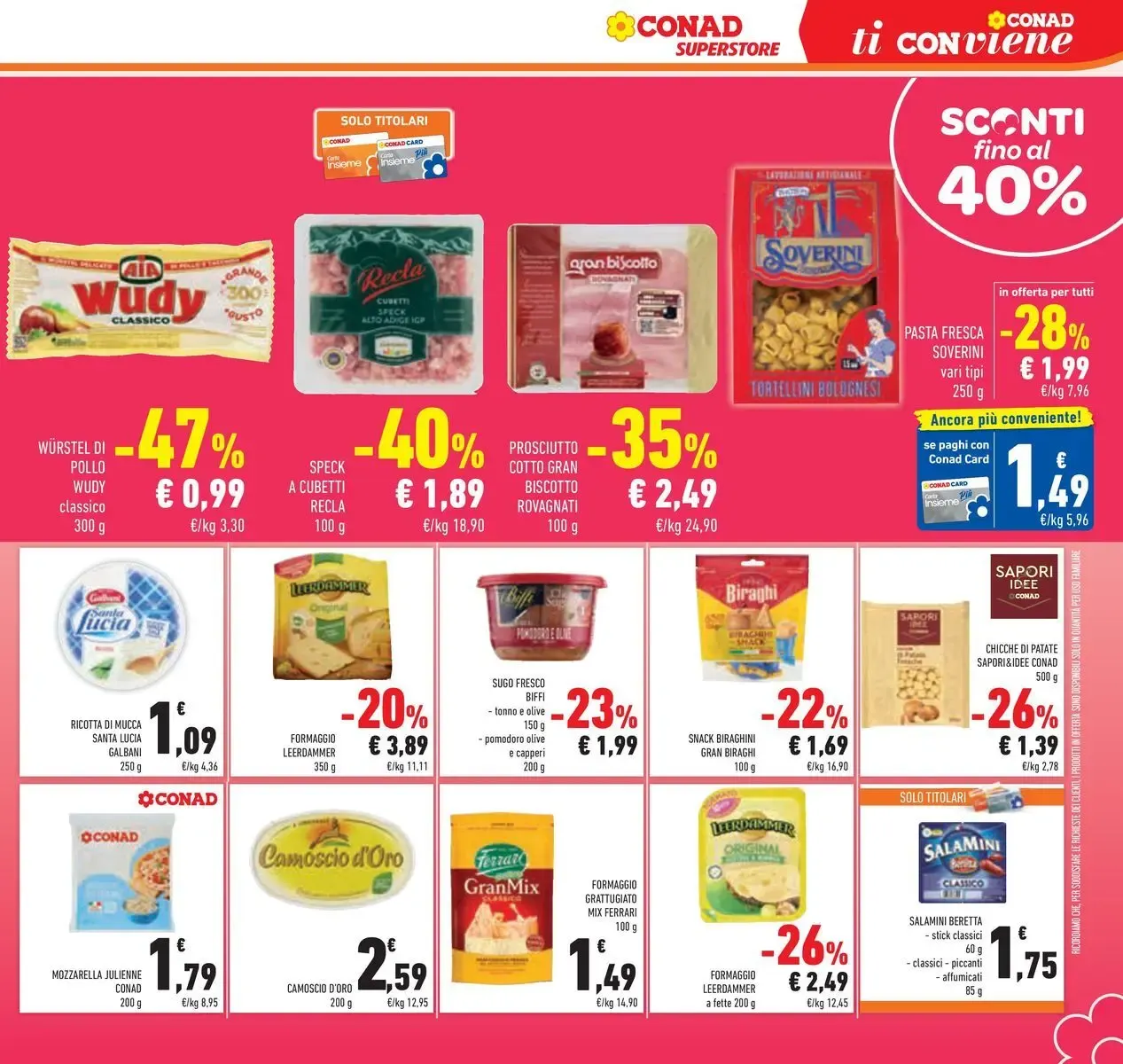 Conad Superstore da 17 giugno a 30 giugno di 2026 - Pagina del volantino 17