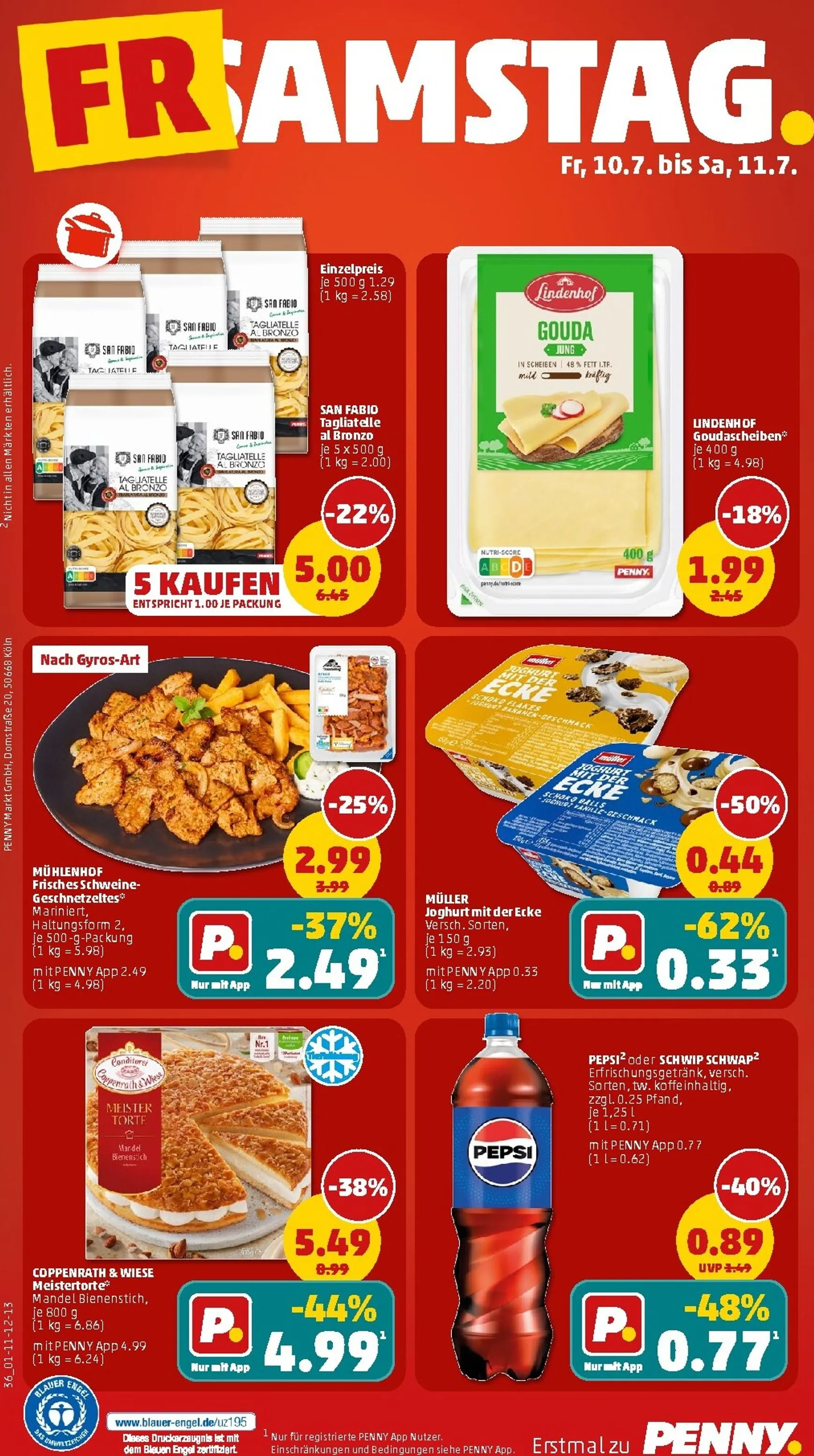 PENNY Prospekt nächste Woche – von Montag 06.07.2026 bis Samstag 11.07.2026 von 6. Juli bis 11. Juli 2026 - Prospekt seite 44