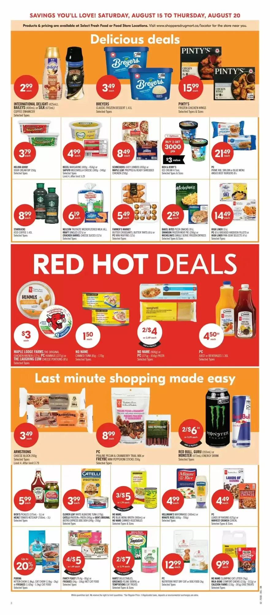 Shoppers Drug Mart flyer week 33 from August 15 to August 20 2026 - flyer page 7