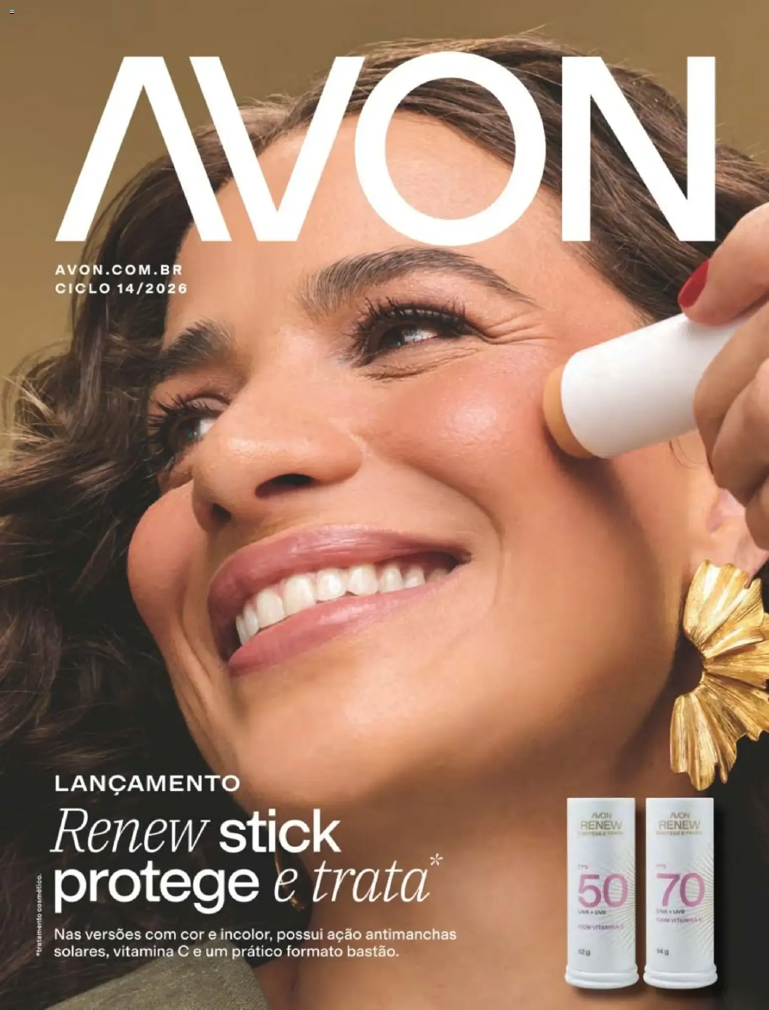 Encarte de Revista Avon folheto - Campanha 14 de 01/09/2026 | Promoção Online 1 de setembro até 20 de setembro 2026 - Pagina 1