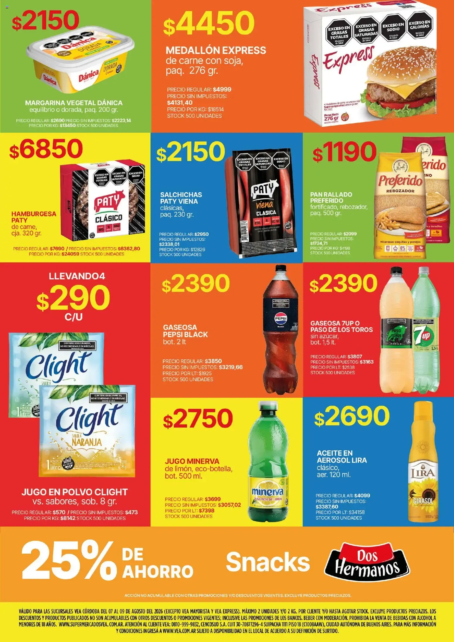 Ofertas de Vea - Fin de semana de ahorro Córdoba del 07/08/2026 - 09/08/2026 7 de agosto al 9 de agosto 2026 - Página 7 del catálogo
