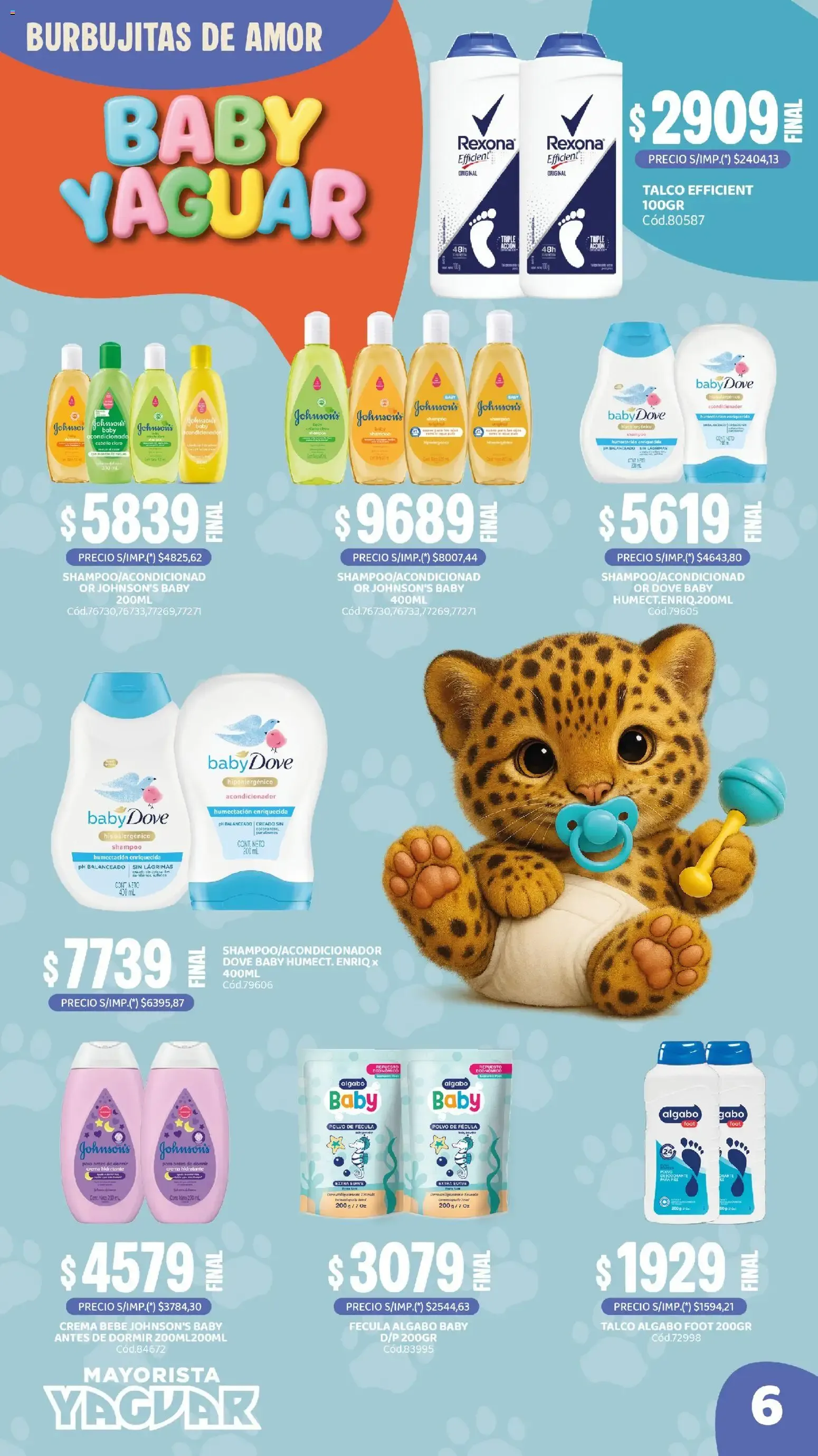 Ofertas de Yaguar - Todo Para Tu Bebe del 21/09/2026 - 04/10/2026 21 de septiembre al 4 de octubre 2026 - Página 6 del catálogo