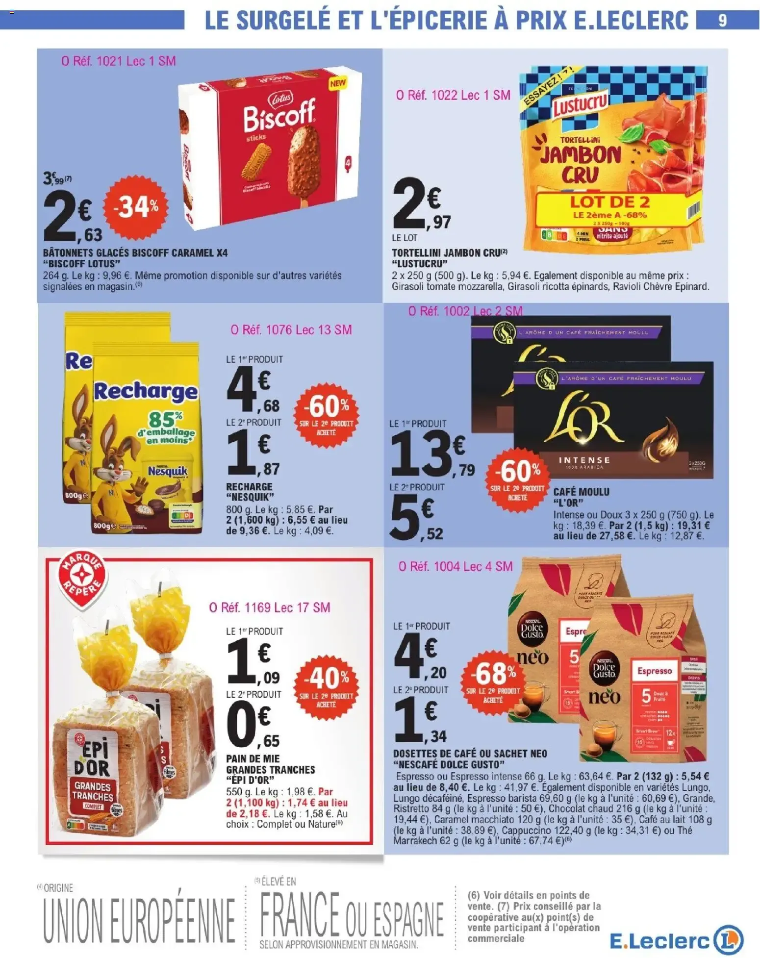 Catalogue E.Leclerc du 16/06/2026 | Nouveau promo prospectus du 16 juin au 27 juin 2026 - Catalogue page 9