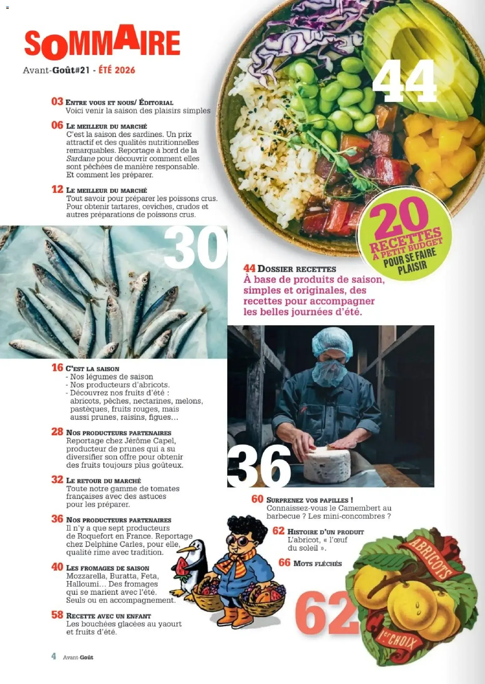 Avant-Gout Grand Frais - Été 2026 du 30 septembre au 31 octobre 2026 - Catalogue page 4