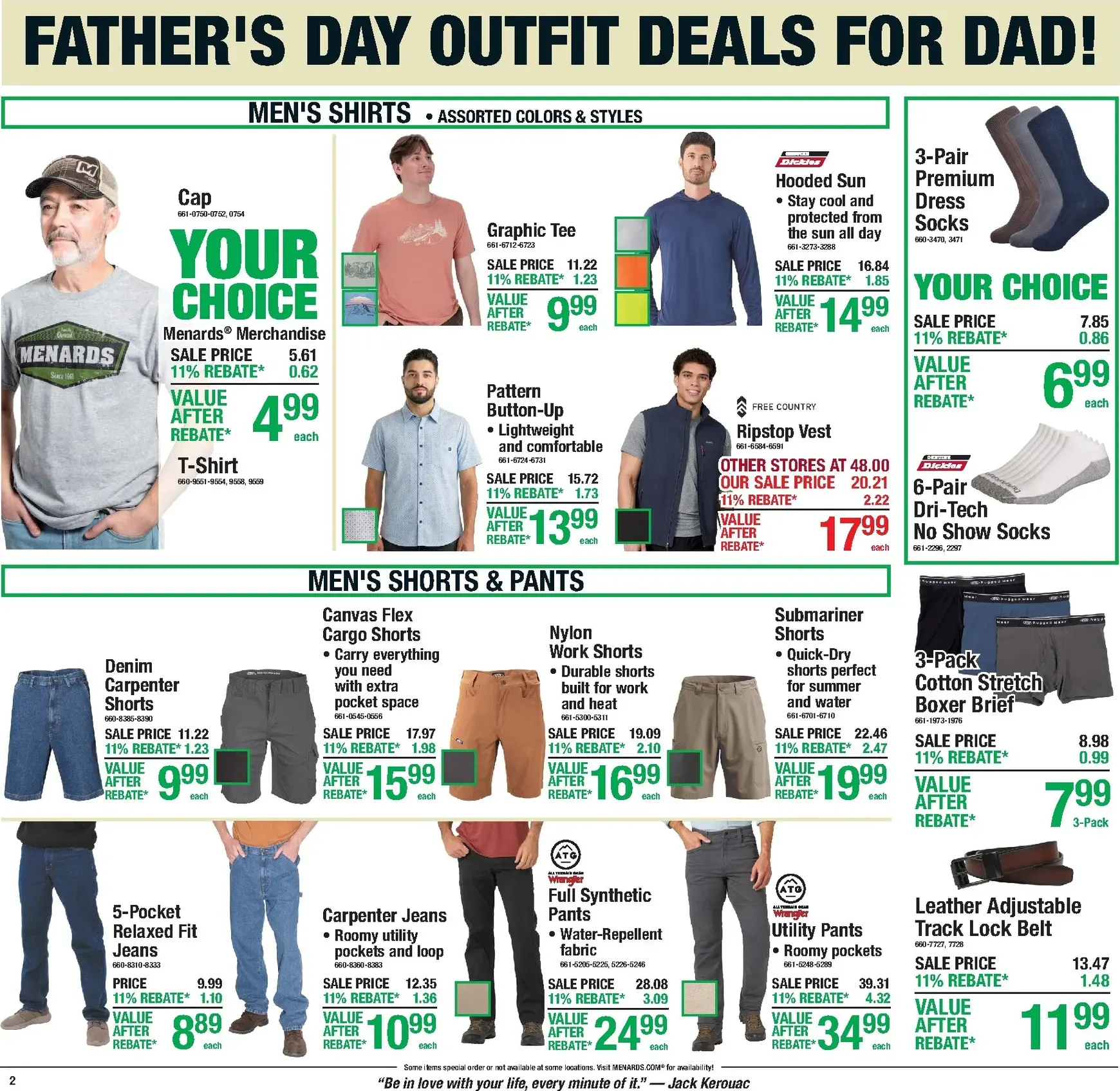 Weekly ad Current Menards - 11% Rebate Sale leaflet valid from Thursday 06/11/2026 to Sunday 06/21/2026 from June 11 to June 21 2026 - Page 2