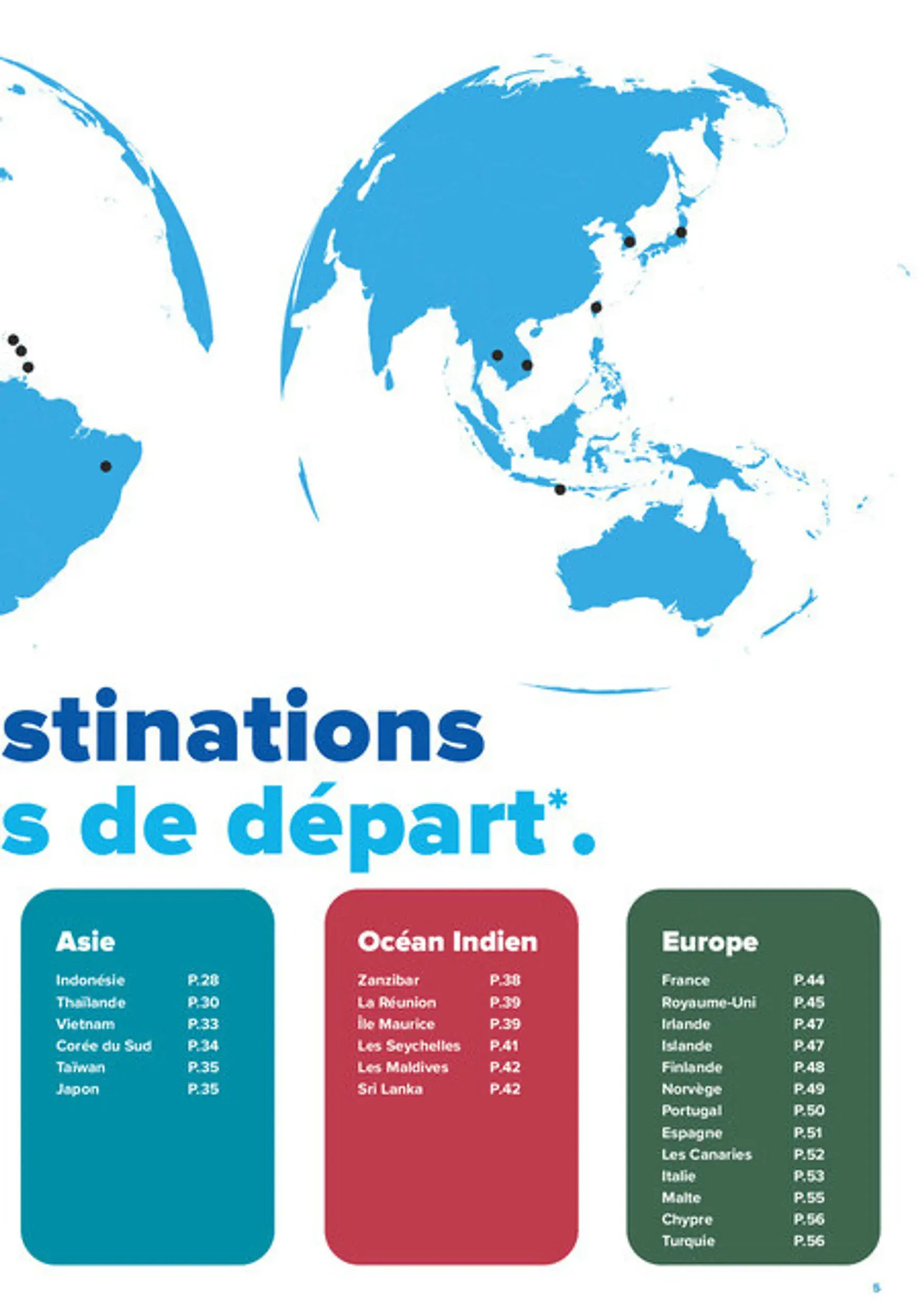 Carrefour Voyages - Créations Voyages (Automne-Hiver 2026-2027) du 1 septembre au 31 mars 2027 - Catalogue page 5