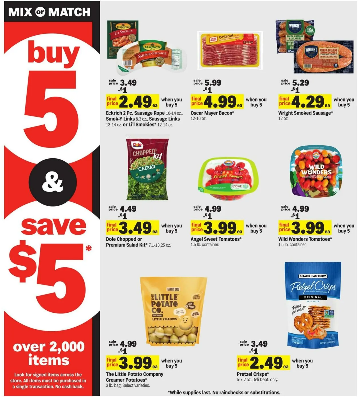 Weekly ad Current weekly ad Meijer - Valid from 06/24 to 06/30 - Page nb 1 from June 24 to June 30 2026 - Page 6