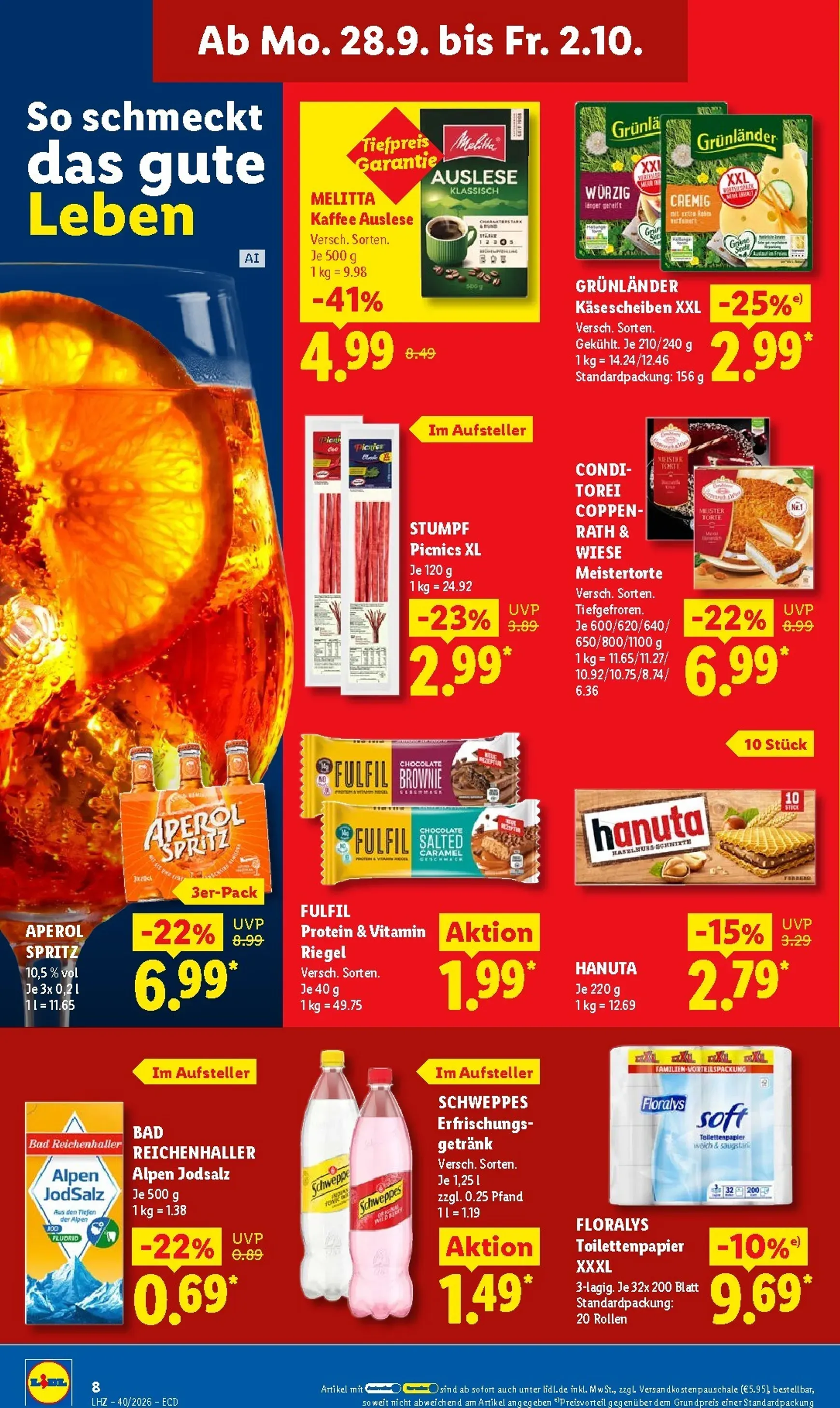 Lidl Prospekt: Traumhaft schlafen von 28. September bis 2. Oktober 2026 - Prospekt seite 15