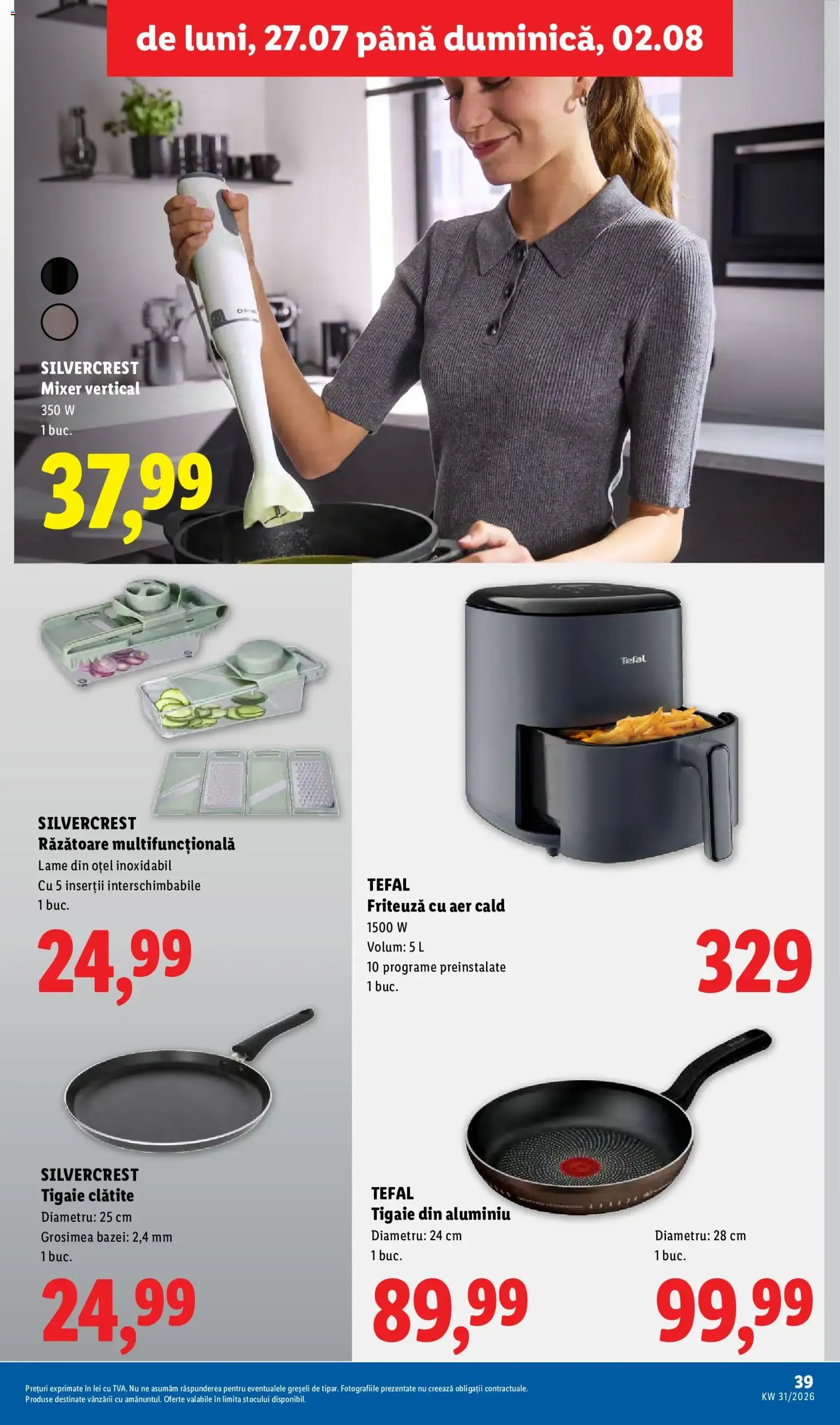 Catalog Catalog LIDL 27.07.2026 - Oferta și Revista online de la 27 iulie până la 2 august 2026 - Revista Pagina 39