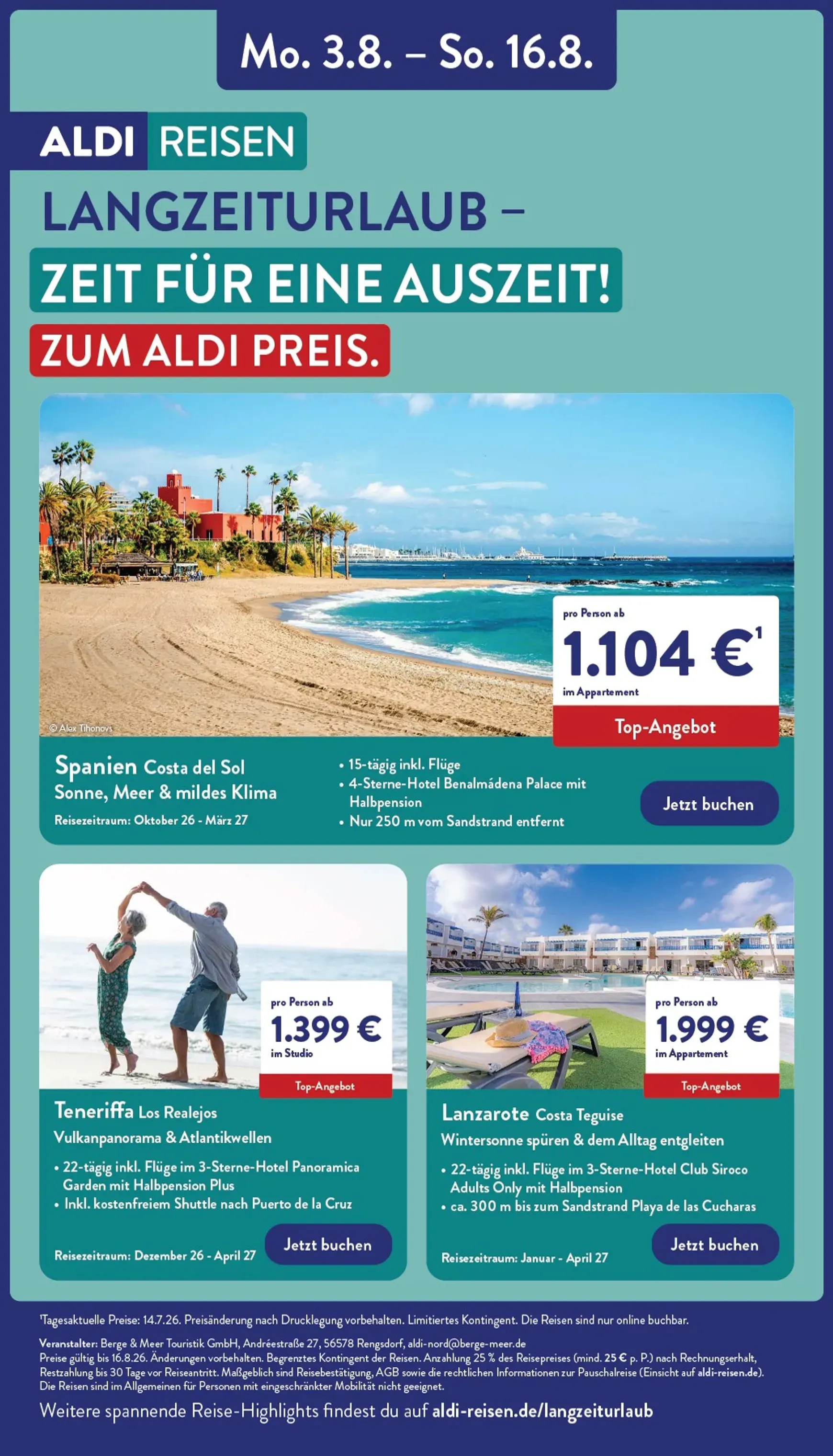 ALDI NORD Prospekt nächste Woche – von Montag 10.08.2026 bis Samstag 15.08.2026 von 10. August bis 15. August 2026 - Prospekt seite 39