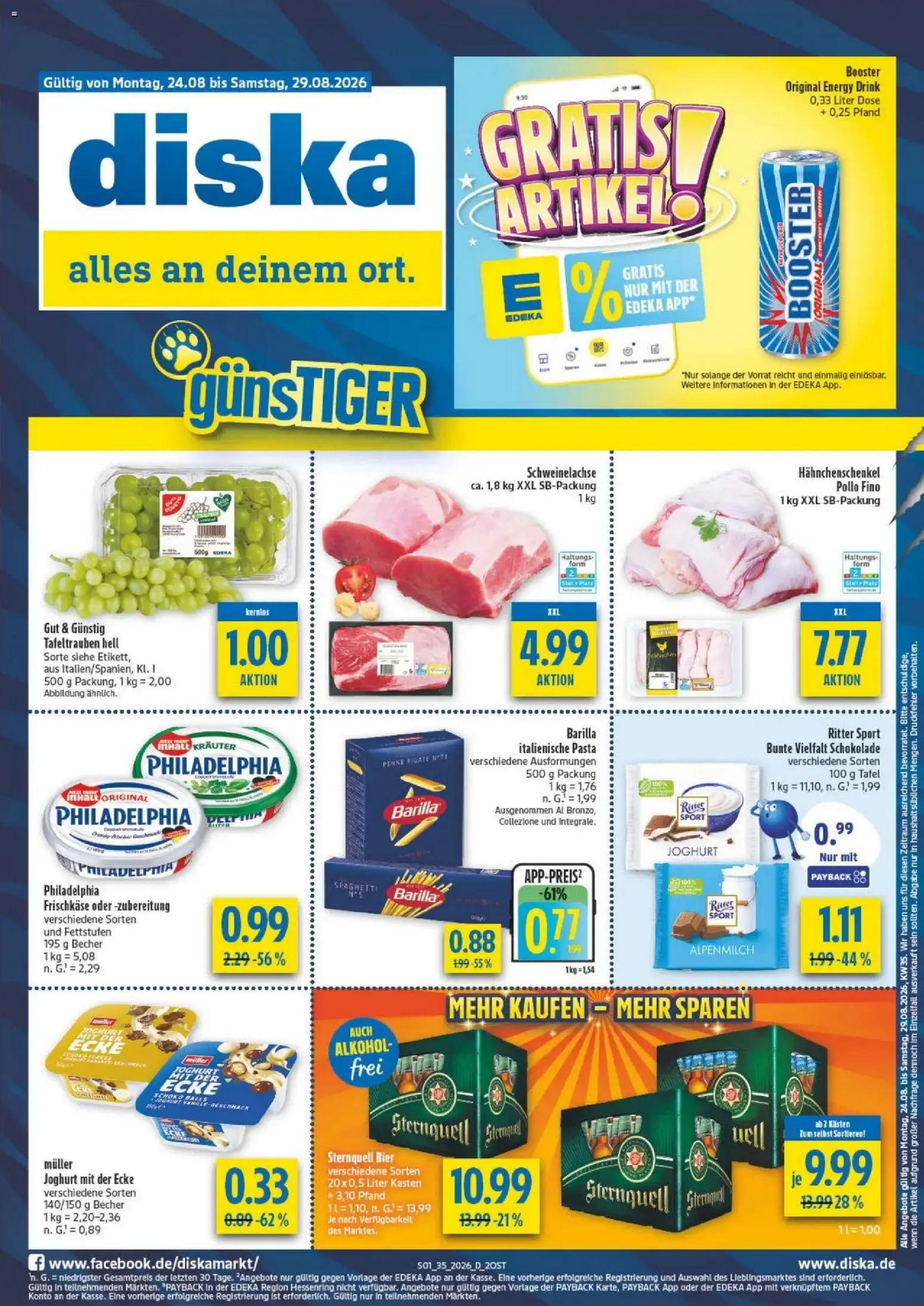 Diska - Alles an deinem Ort von 24. August bis 29. August 2026 - Prospekt seite 1