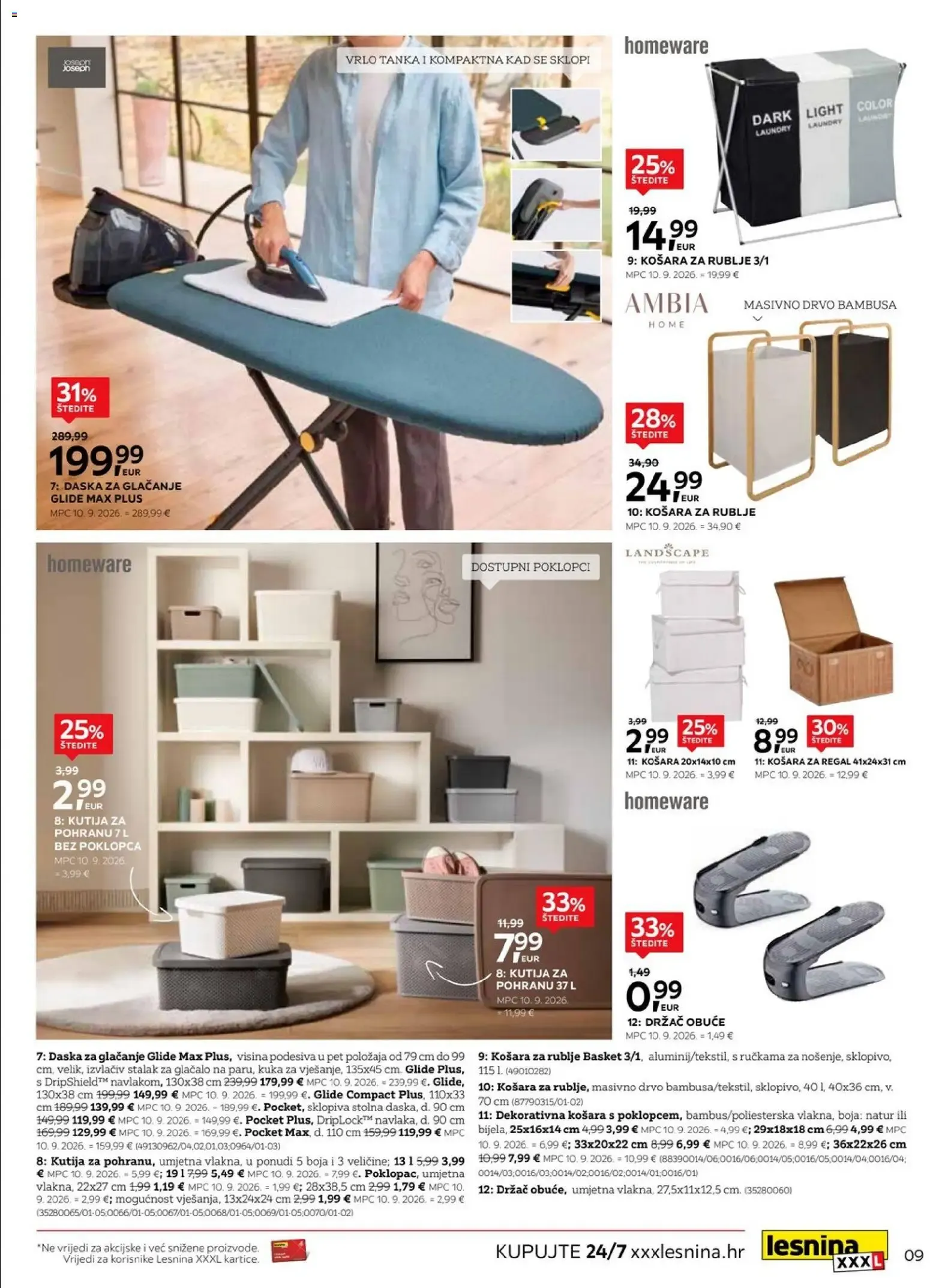 Katalog Sleeptex - Posteljina y Jastuci od 10. rujna do 21. listopada 2026. - Pregled Stranica 8