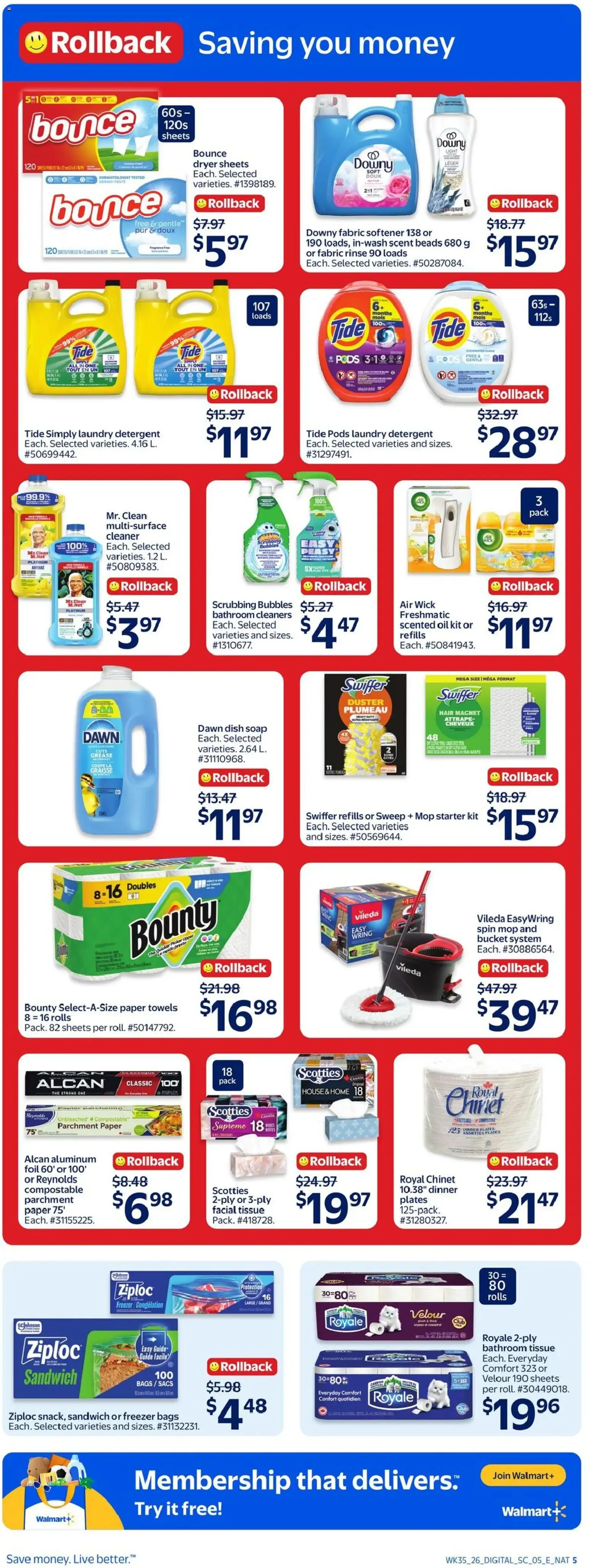 Walmart weekly flyer from Sep 24, 2026 > weekly specials & deals from September 24 to September 30 2026 - flyer page 10
