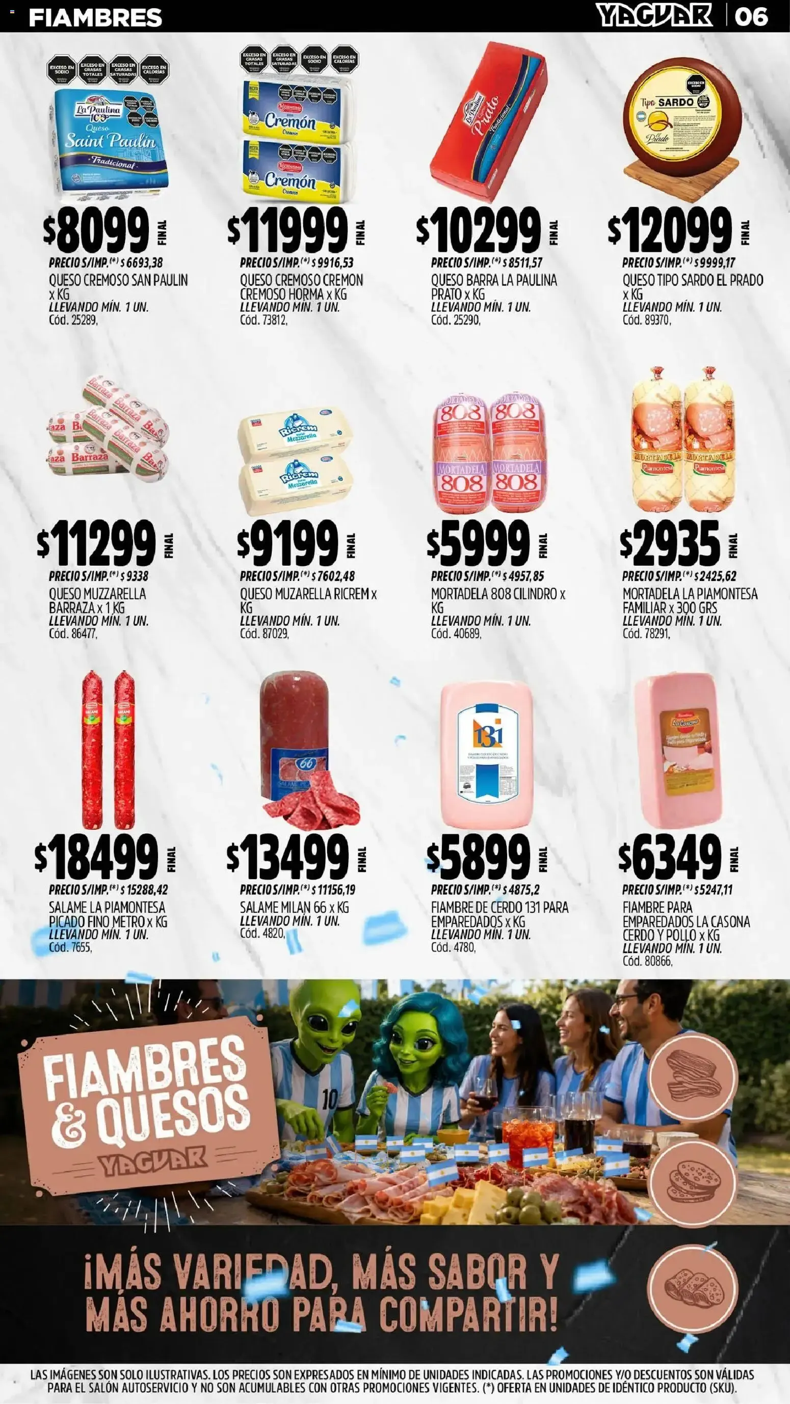 Ofertas de Yaguar - Oferta Semanal Misiones del 29/06/2026 - 05/07/2026 29 de junio al 5 de julio 2026 - Página 7 del catálogo
