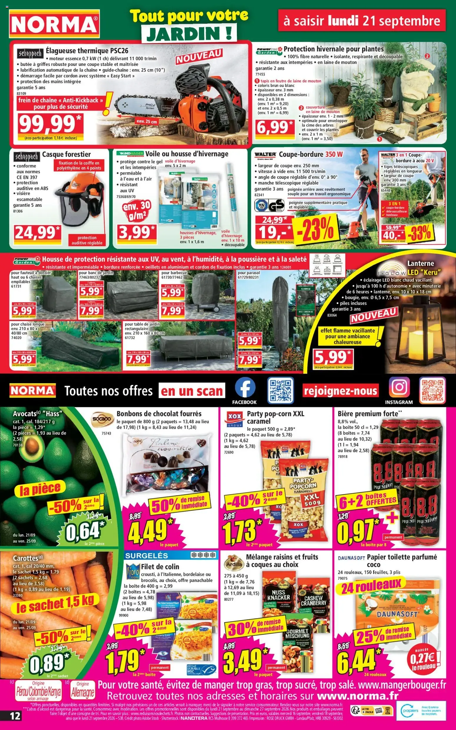 Norma Votre Discounter Régional du 16 septembre au 22 septembre 2026 - Catalogue page 12