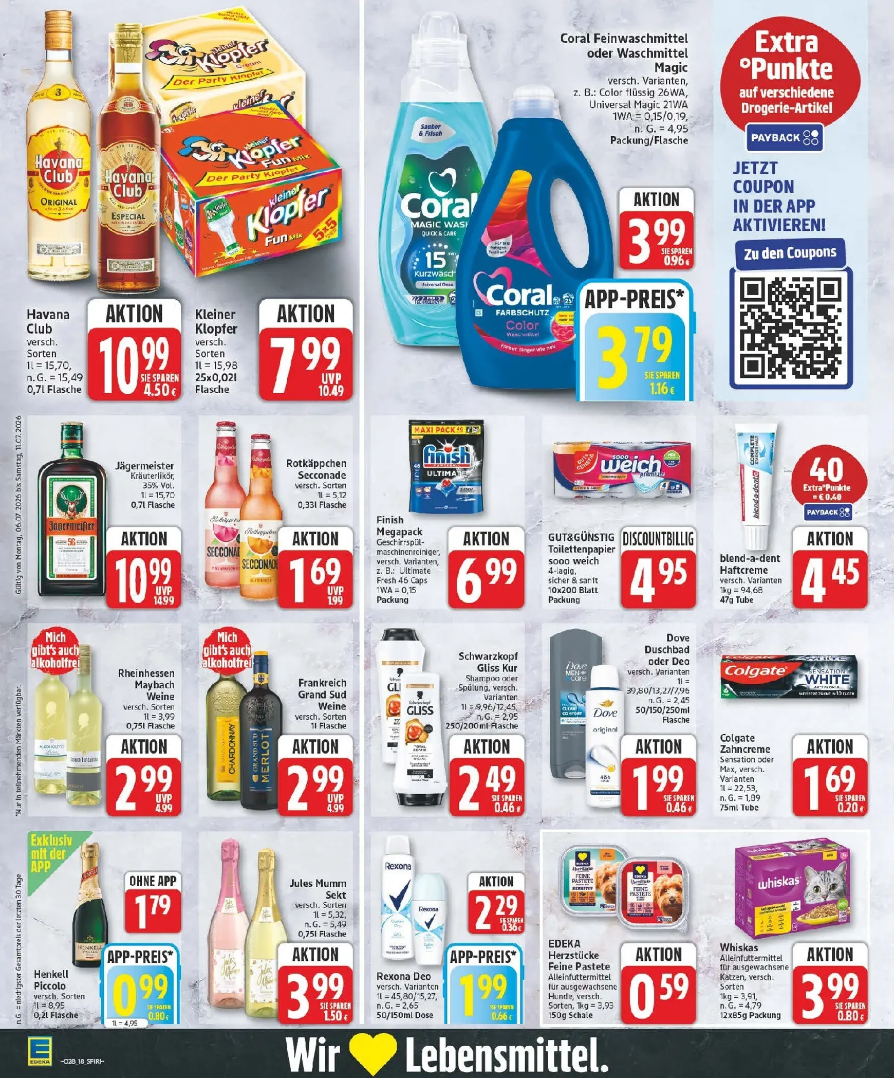 Edeka Prospekt – von Montag 06.07.2026 bis Samstag 11.07.2026 von 6. Juli bis 11. Juli 2026 - Prospekt seite 18