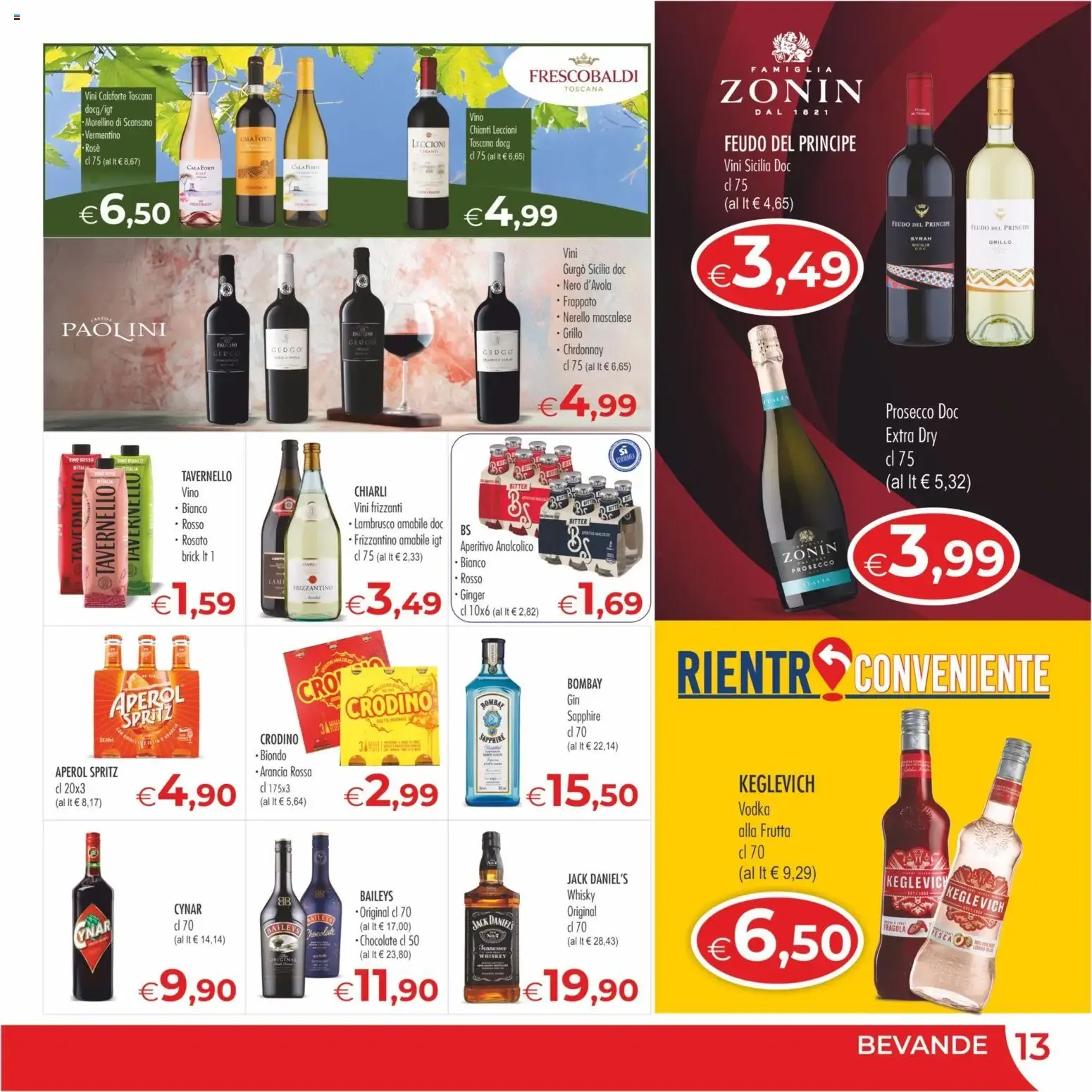 MerSi Supermercati - Rientro Conveniente - Offerte dal 26/08/2026 al 08/09/2026 da 26 agosto a 8 settembre di 2026 - Pagina del volantino 13