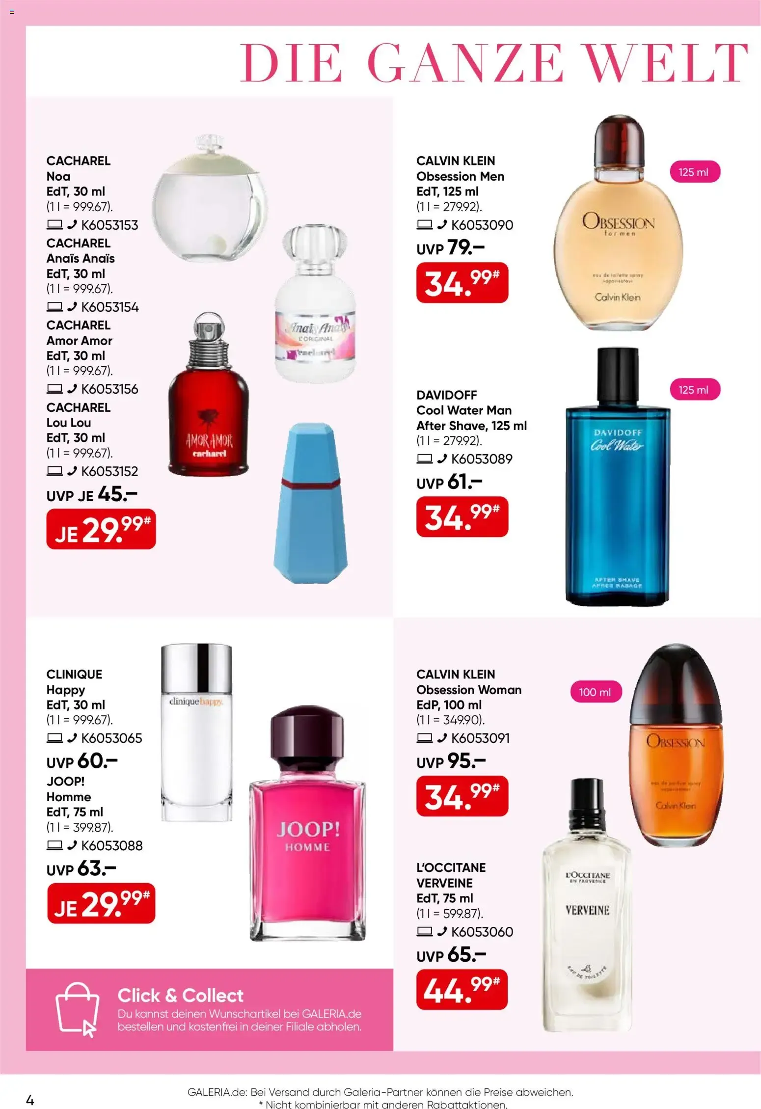 Galeria Beauty Days - Ofertas de Perfumería y Más von 28. September bis 11. Oktober 2026 - Prospekt seite 4