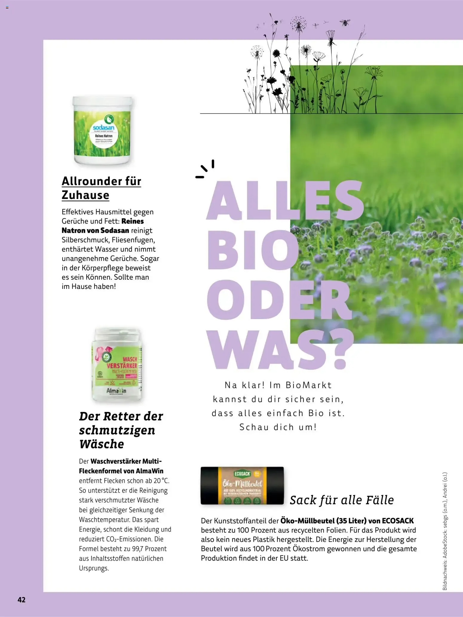 Das BioMarkt Magazin KREO von 17. Juli bis 30. September 2026 - Prospekt seite 41