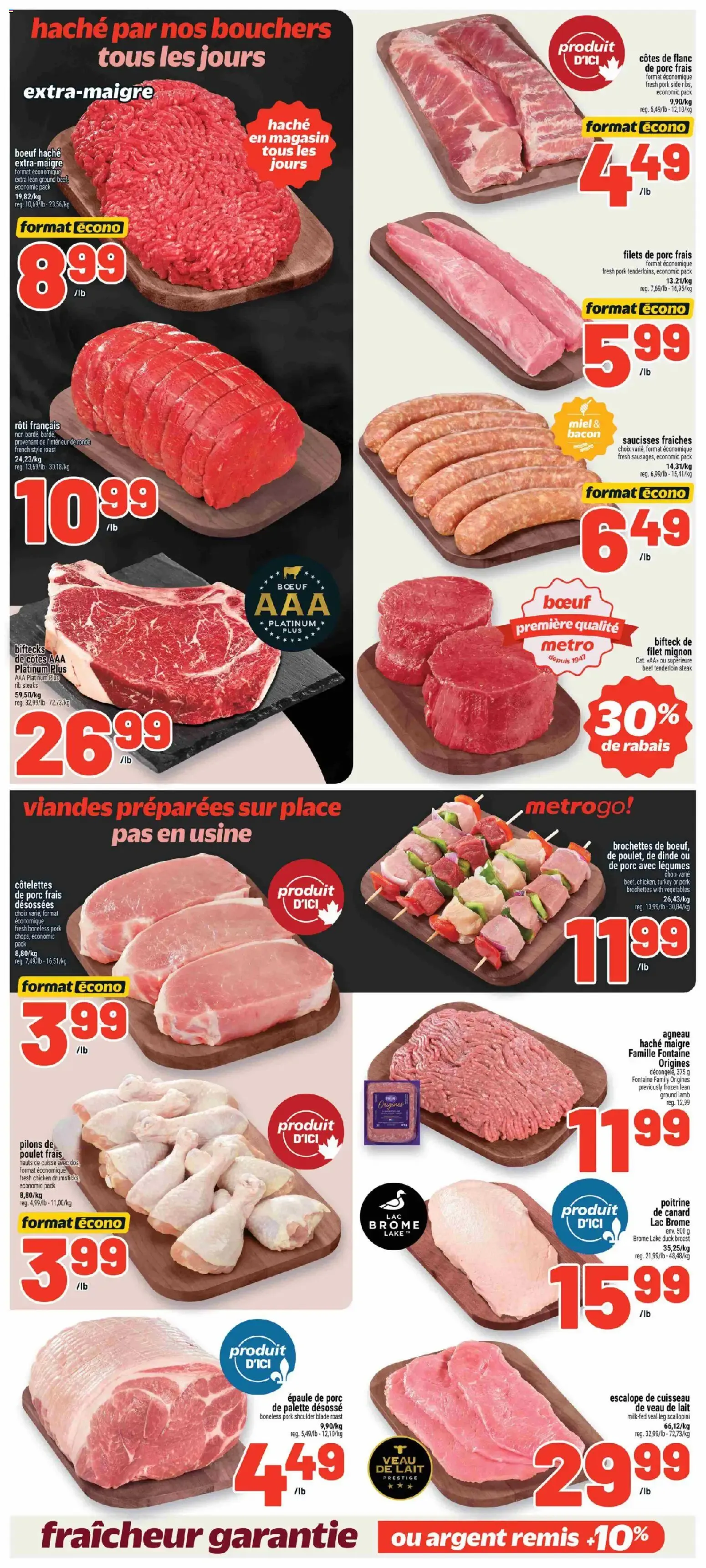 Metro circulaire - Mon épicier from Sep 24, 2026 > weekly specials & deals from September 24 to September 30 2026 - flyer page 10