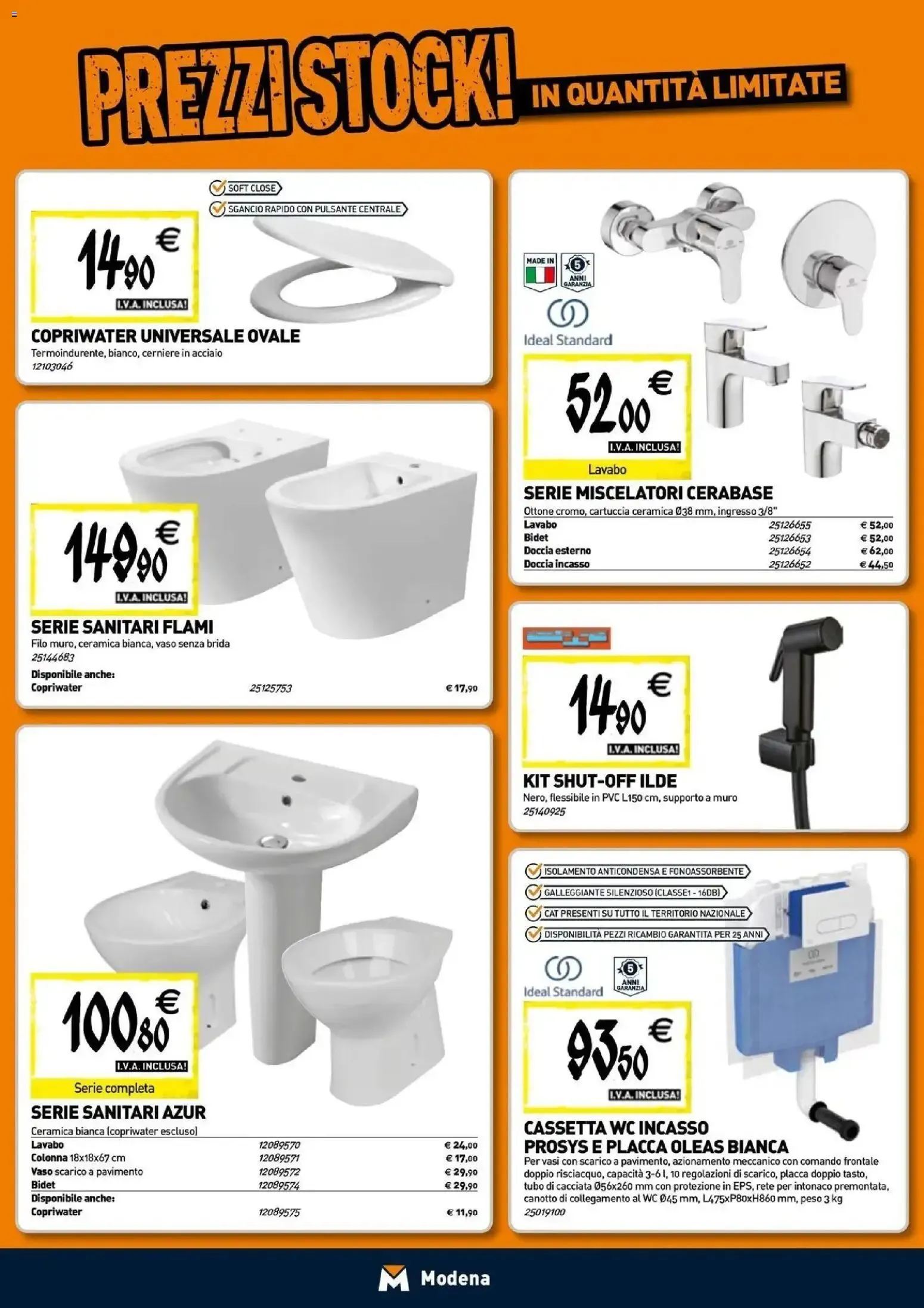 Tecnomat: Straordinari Prezzi Stock! da 24 settembre a 28 ottobre di 2026 - Pagina del volantino 4
