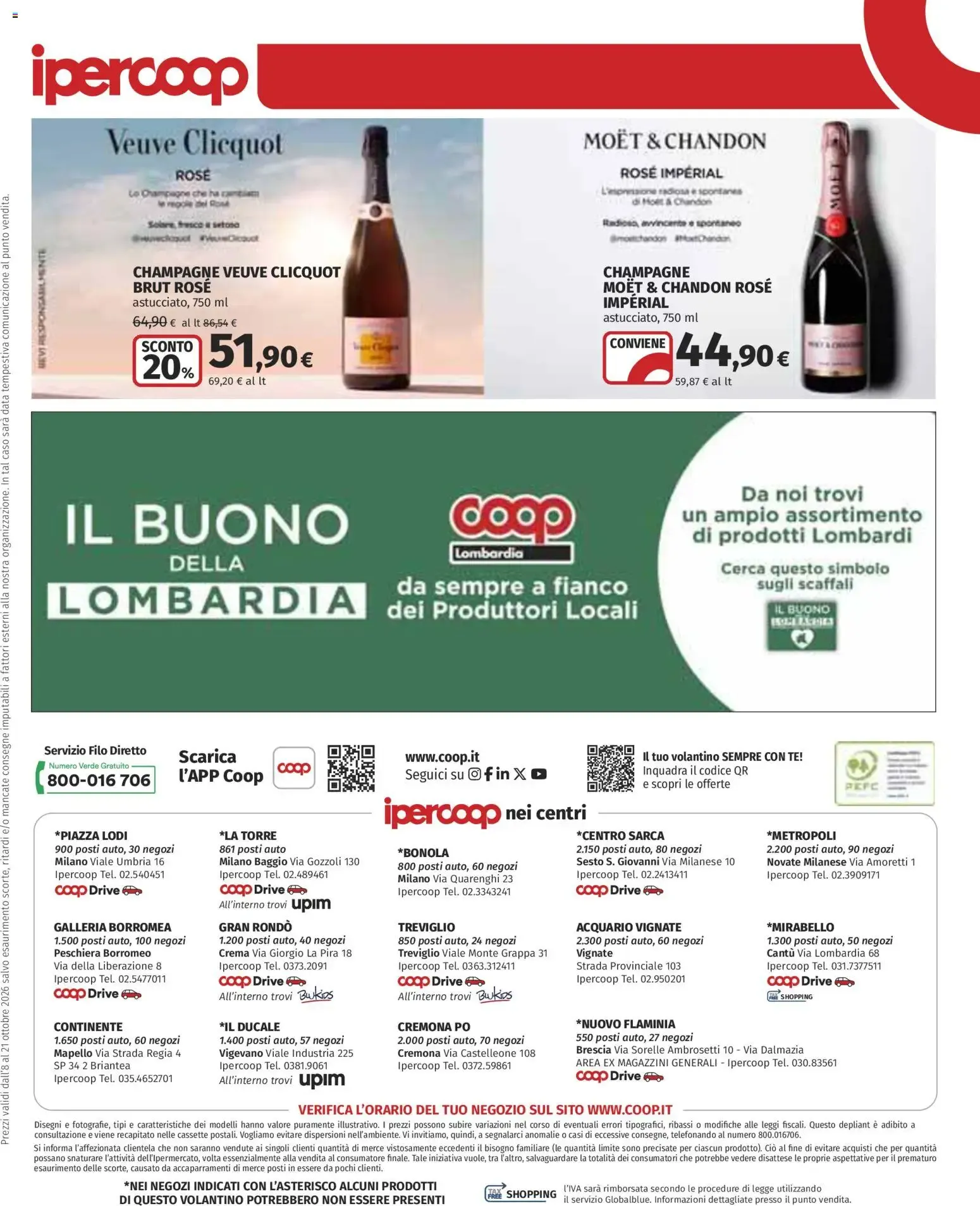 Ipercoop - Viaggio nel Gusto da 8 ottobre a 21 ottobre di 2026 - Pagina del volantino 12