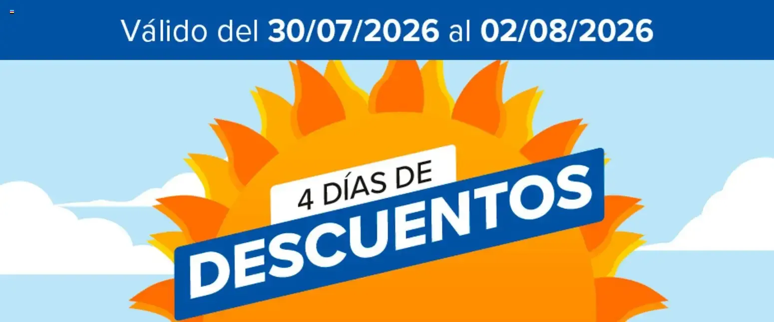 Shopper Costco 4 días de descuentos del 30/07/2026 | folleto