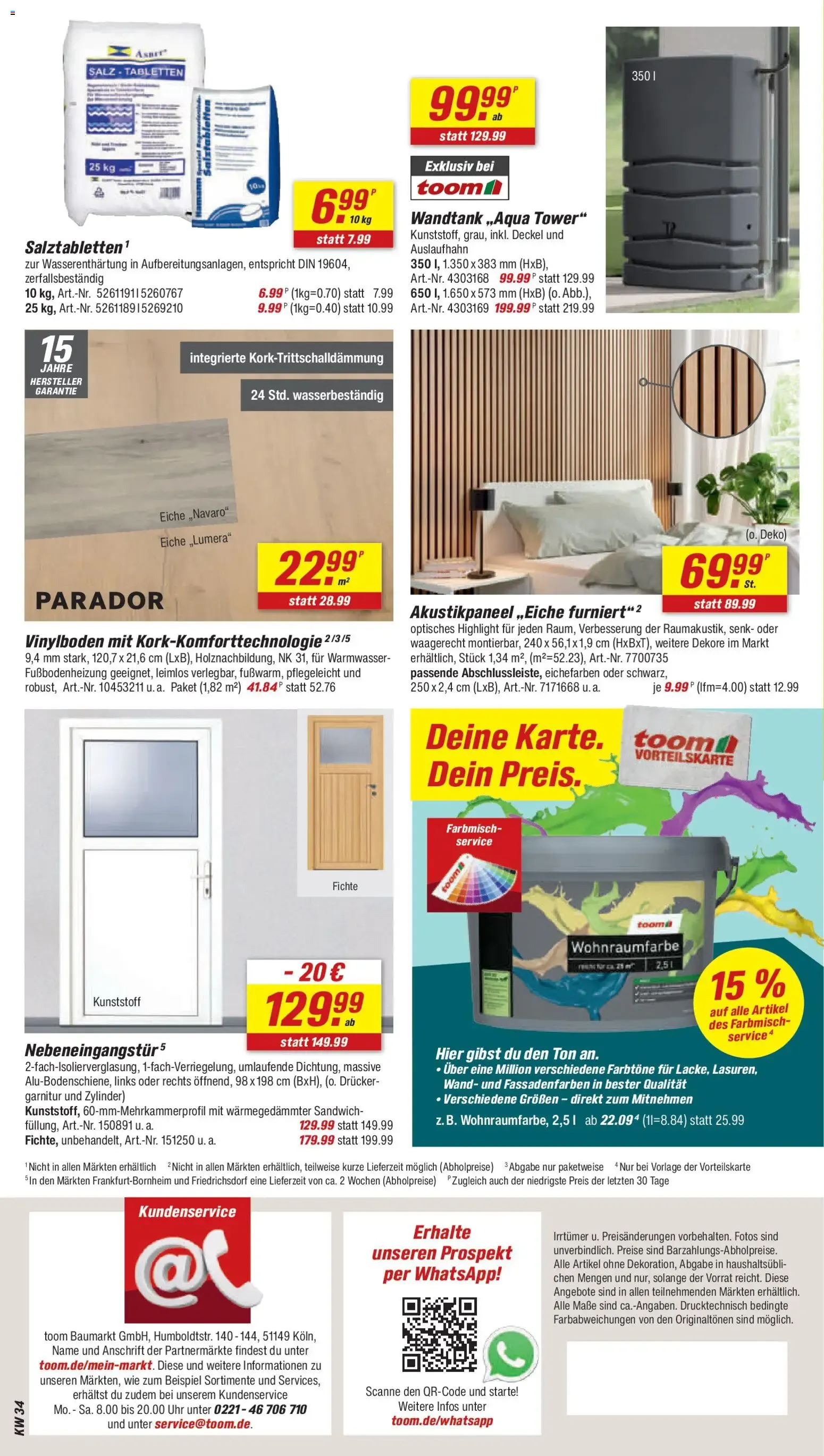 Toom - Megaofertas Semanales von 15. August bis 21. August 2026 - Prospekt seite 14