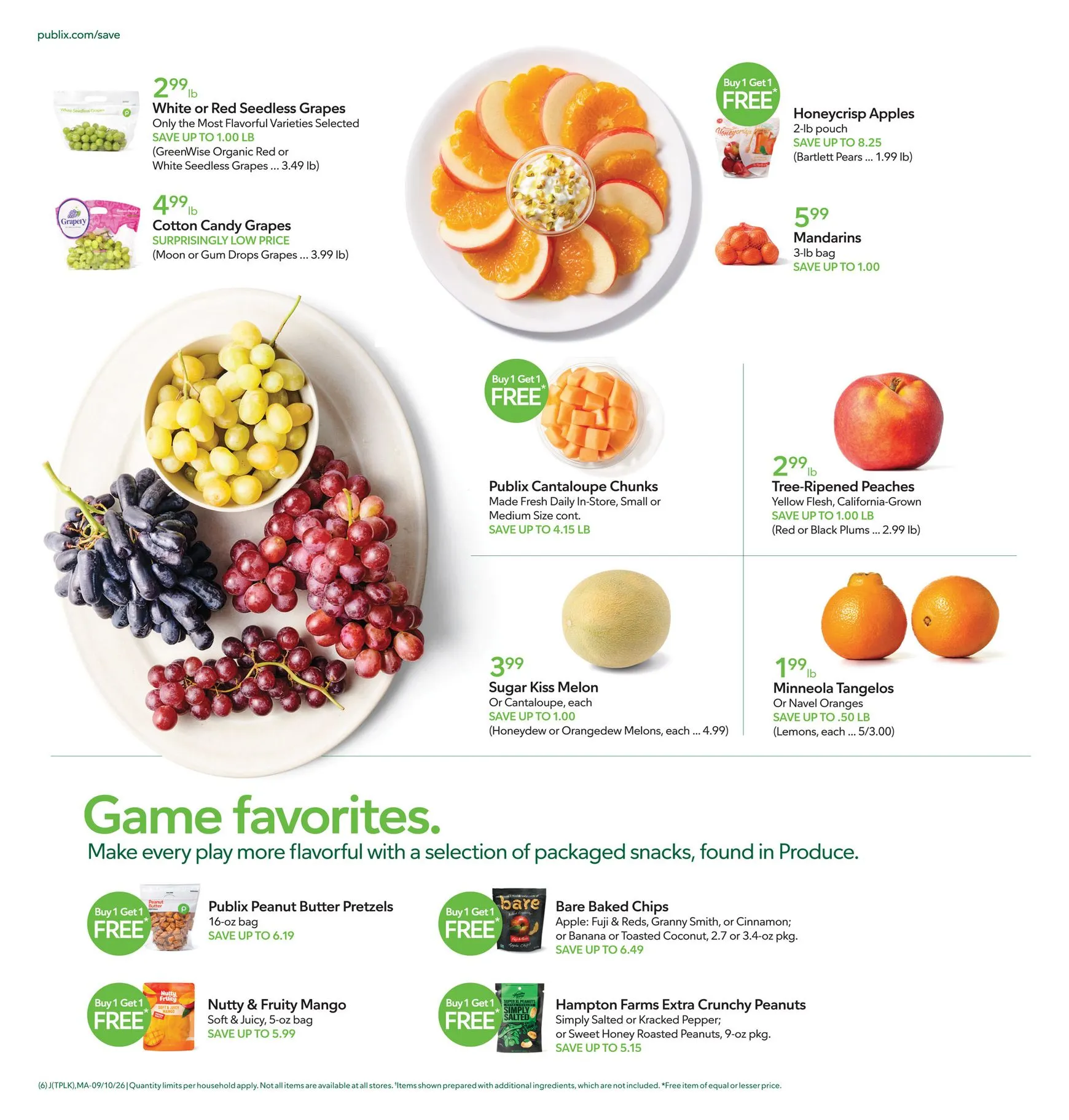 Weekly ad Kick off your cravings. Enjoy savings on game day must-haves. from September 10 to September 16 2026 - Page 6