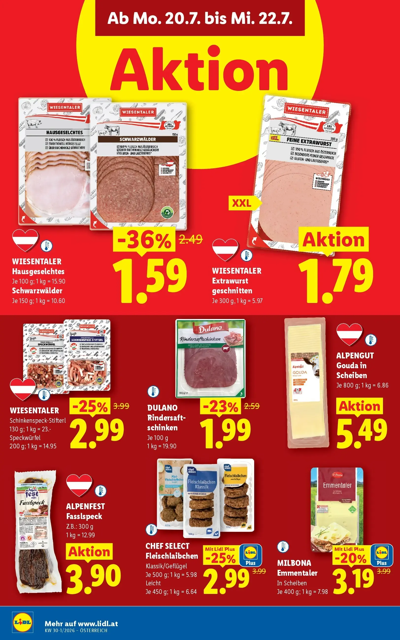 Lidl - Lidl ab 15.07.2026 - Angebote ab donnerstag von 16. Juli bis 18. Juli 2026 - Flugblätt seite 40