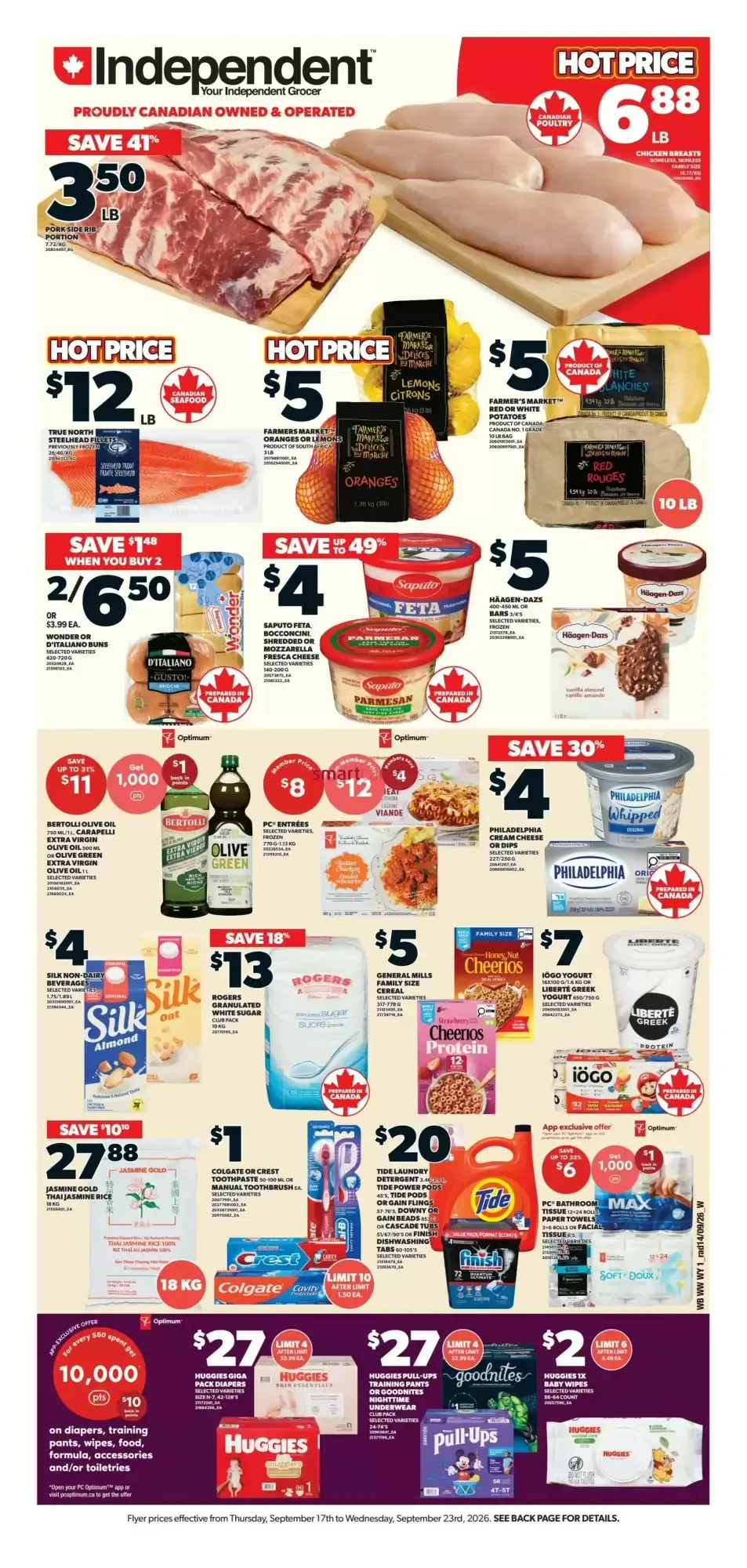Independent Grocer flyer week 38