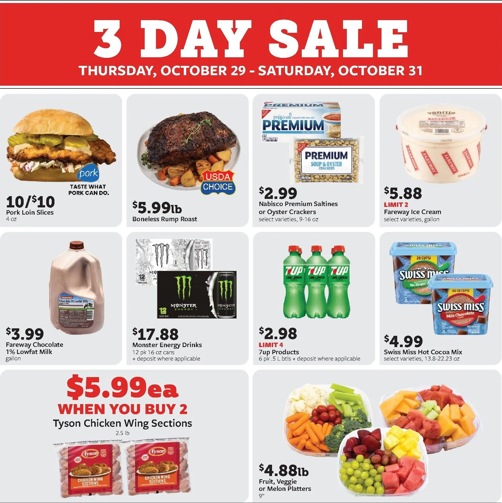 Weekly ad Current Fareway leaflet valid from Monday 10/26/2026 to Saturday 10/31/2026 from October 26 to October 31 2026 - Page 8