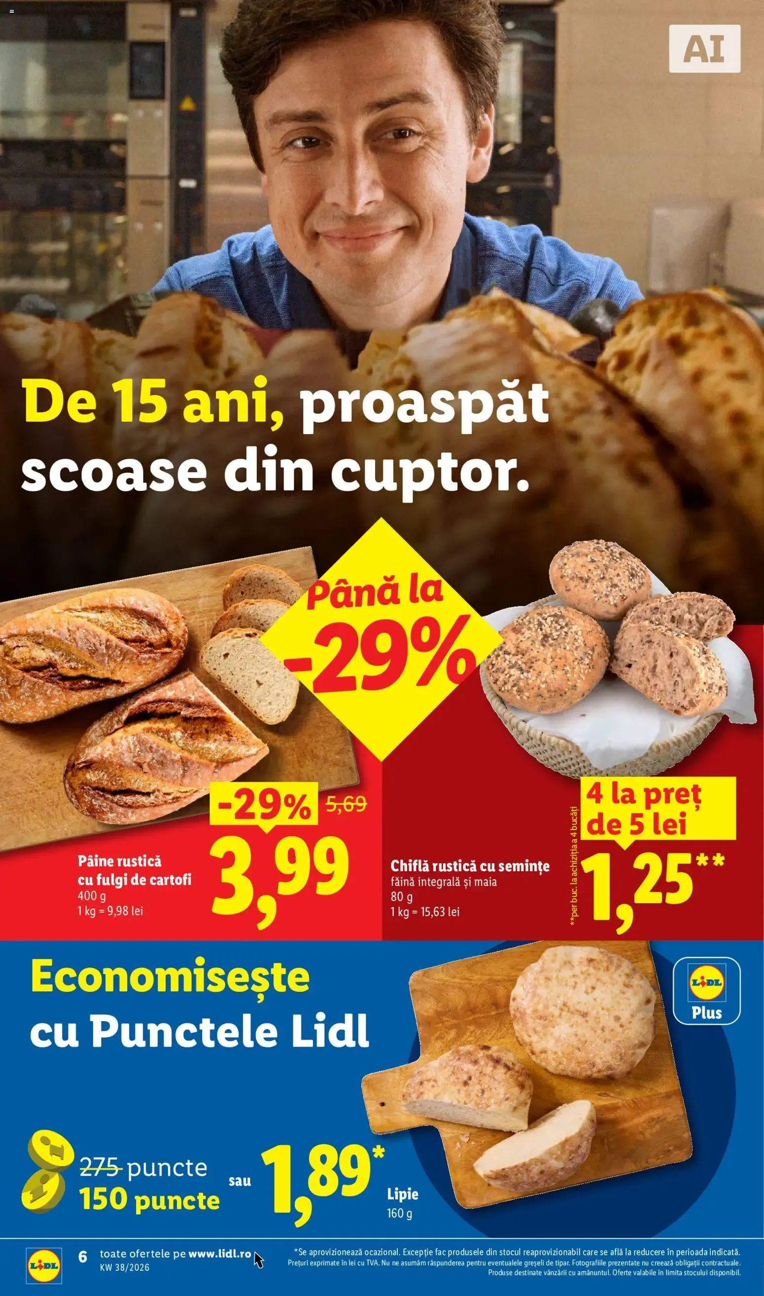 Catalog Ieftin și înainte, și după ziua de salariu. de la 14 septembrie până la 20 septembrie 2026 - Revista Pagina 6